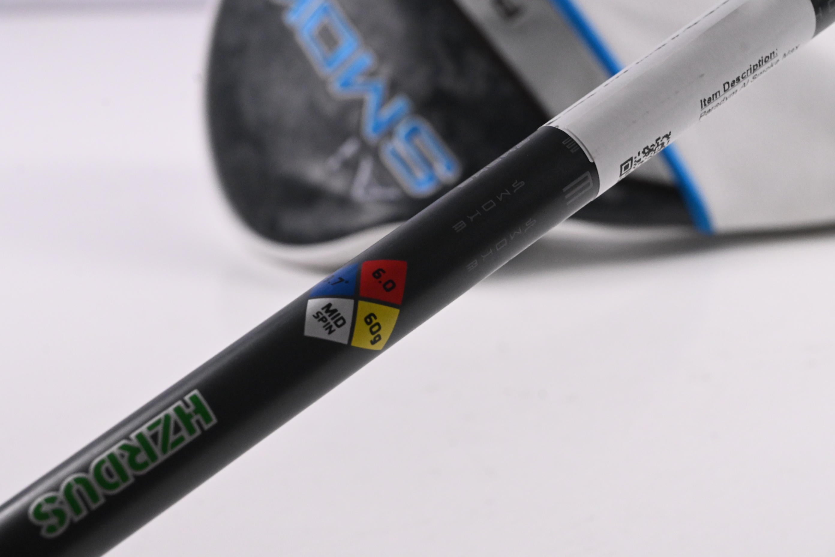 Callaway Paradym Ai Smoke Max Driver / 9 Degree / Stiff Flex HZRDUS Smoke iM10