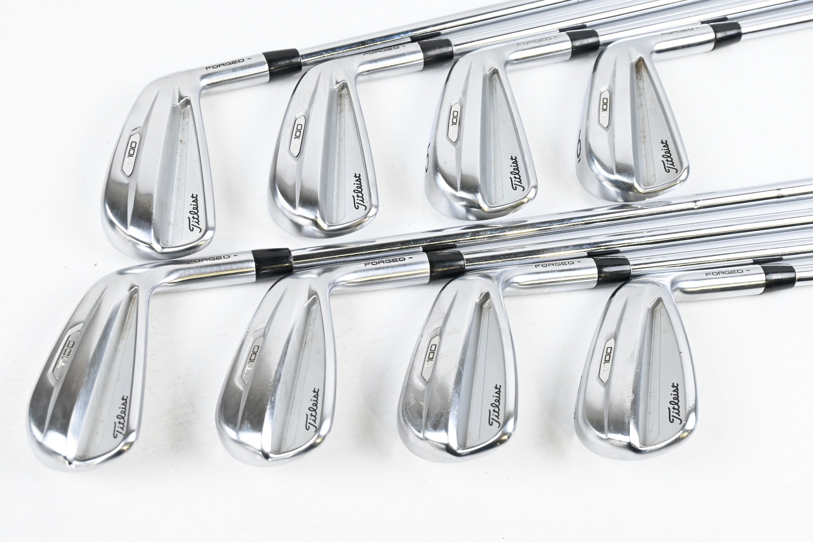 Titleist T100 2021 Irons / 3-PW / Stiff Flex Steel Shafts