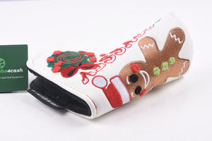 Odyssey Gingerbread Man Limited Edition Putter Headcover / Blade / White