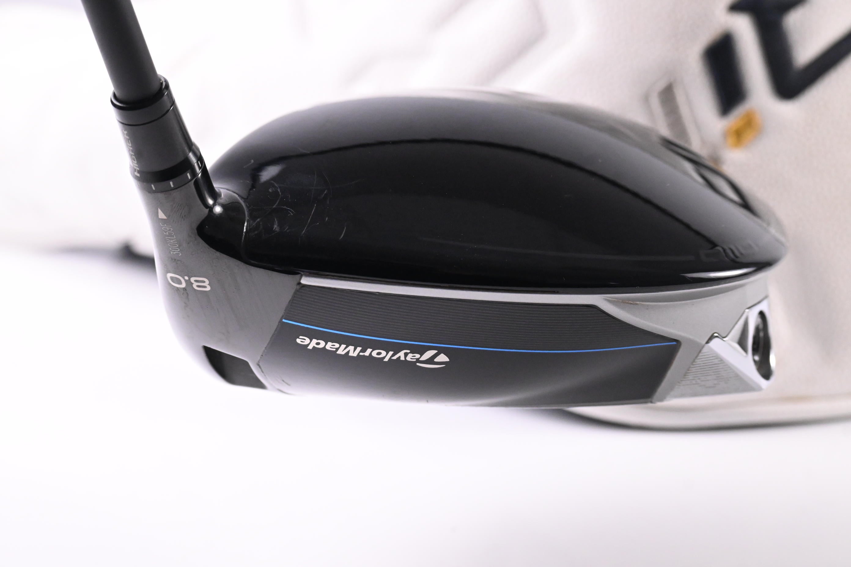 Taylormade Qi10 LS Driver / 8 Degree / X-Flex Kai'li White Darkwaves 60 Shaft