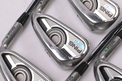 Ping G Series Irons / 5-PW / Green Dot / Regular Flex Ping AWT 2.0 Shafts