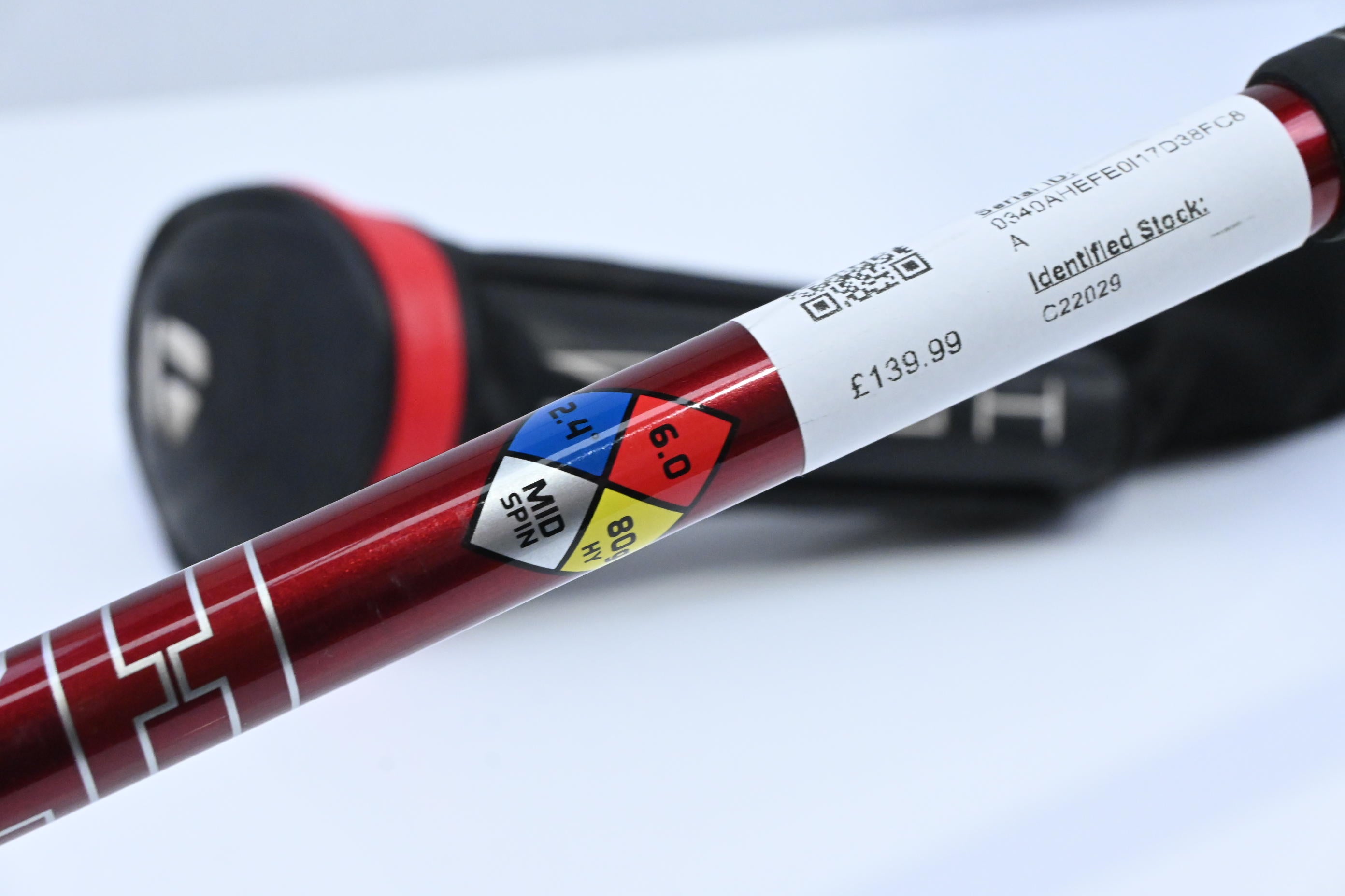 Taylormade Stealth Plus #2 Hybrid / 17 Degree / Stiff Flex HZRDUS Smoke RDX Red 80