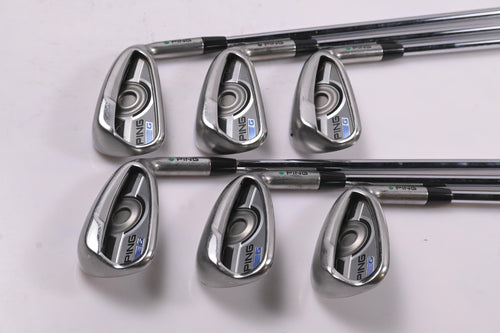 Ping G Series Irons / 5-PW / Green Dot / Regular Flex Ping AWT 2.0 Shafts
