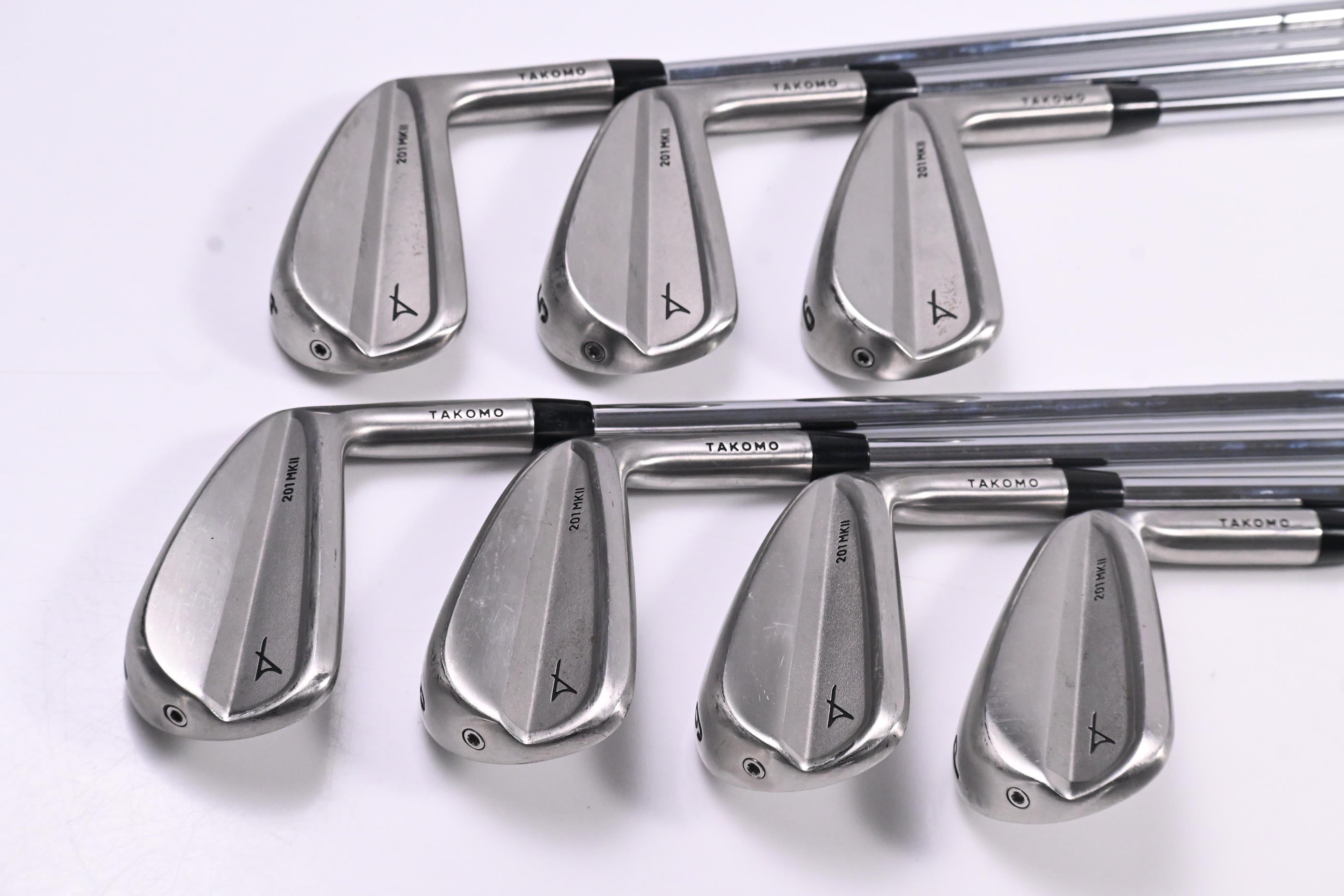 Takomo 201 MK II Irons / 4-PW / Stiff Flex KBS Tour Lite Shaft