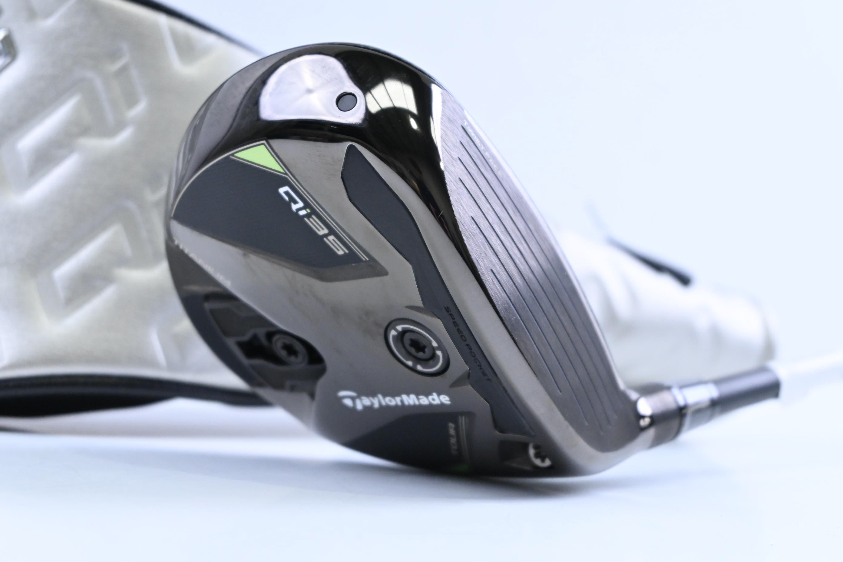 Taylormade Qi35 Tour #3 Wood / 15 Degree / Stiff Flex Kai'li Dark Waves Blue 75