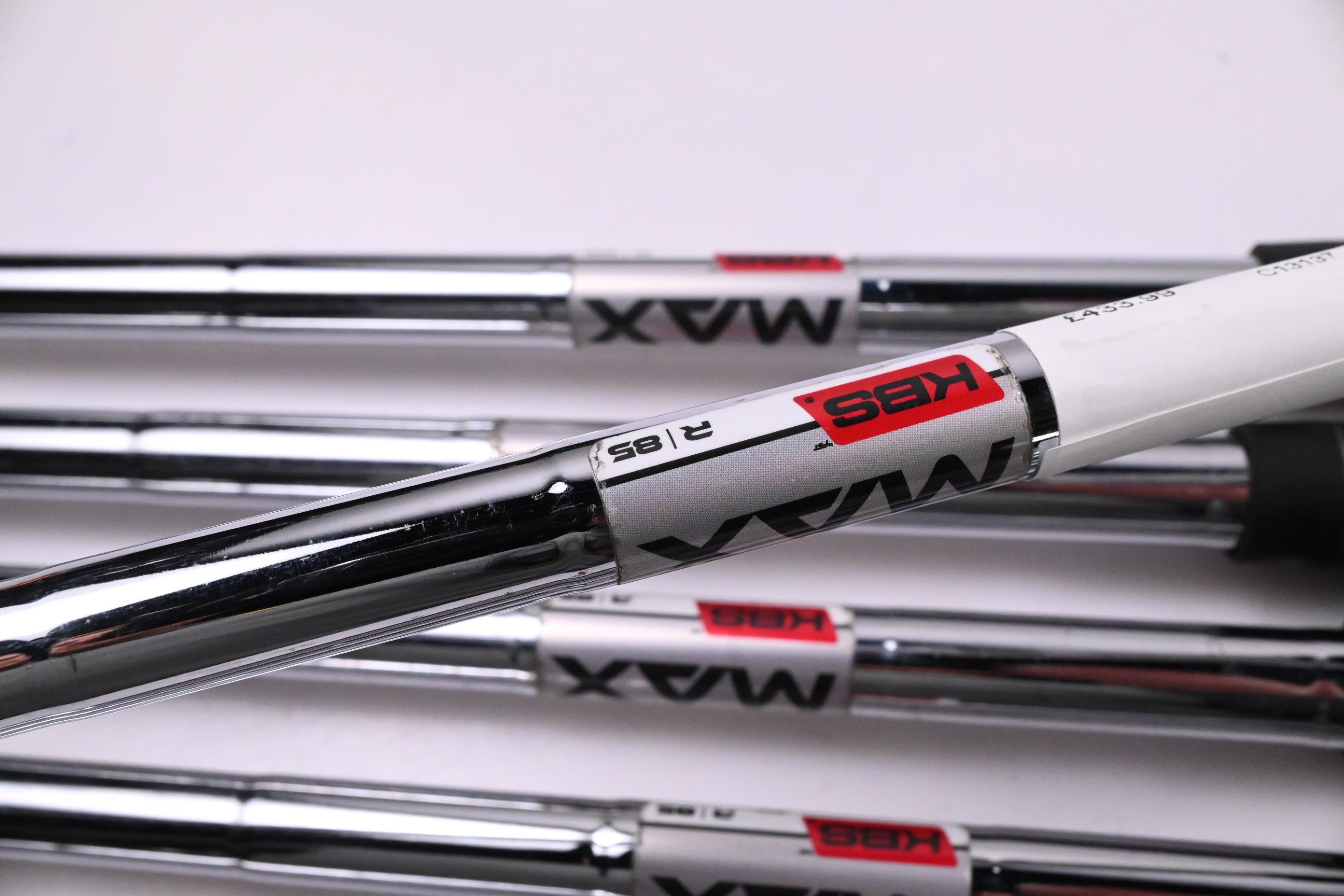 Taylormade M6 Irons / 4-PW+SW / Regular Flex KBS MAX 85 Shafts