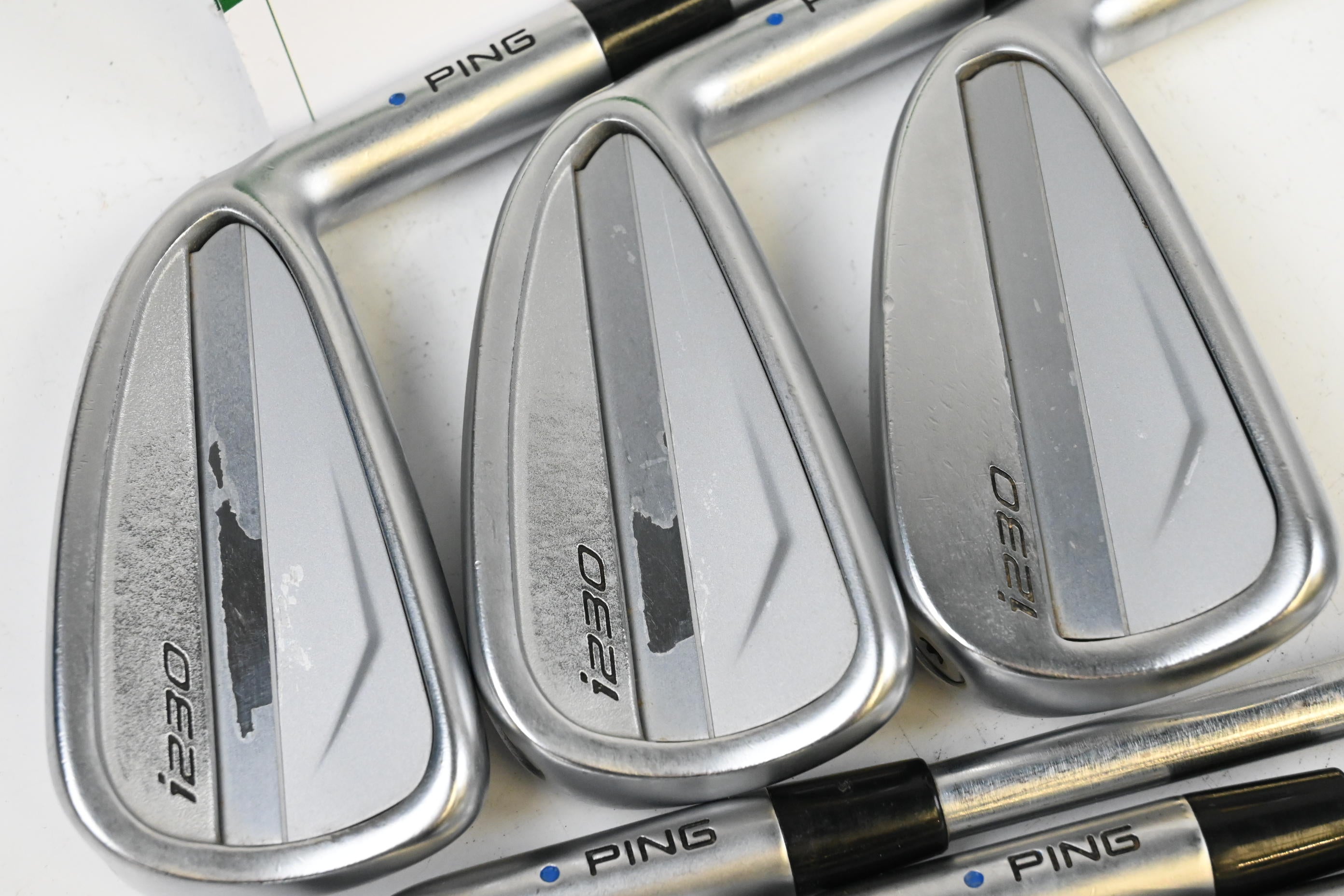 Ping i230 Irons / 4-PW / Blue Dot / X-Flex Project X LZ 125 Shafts