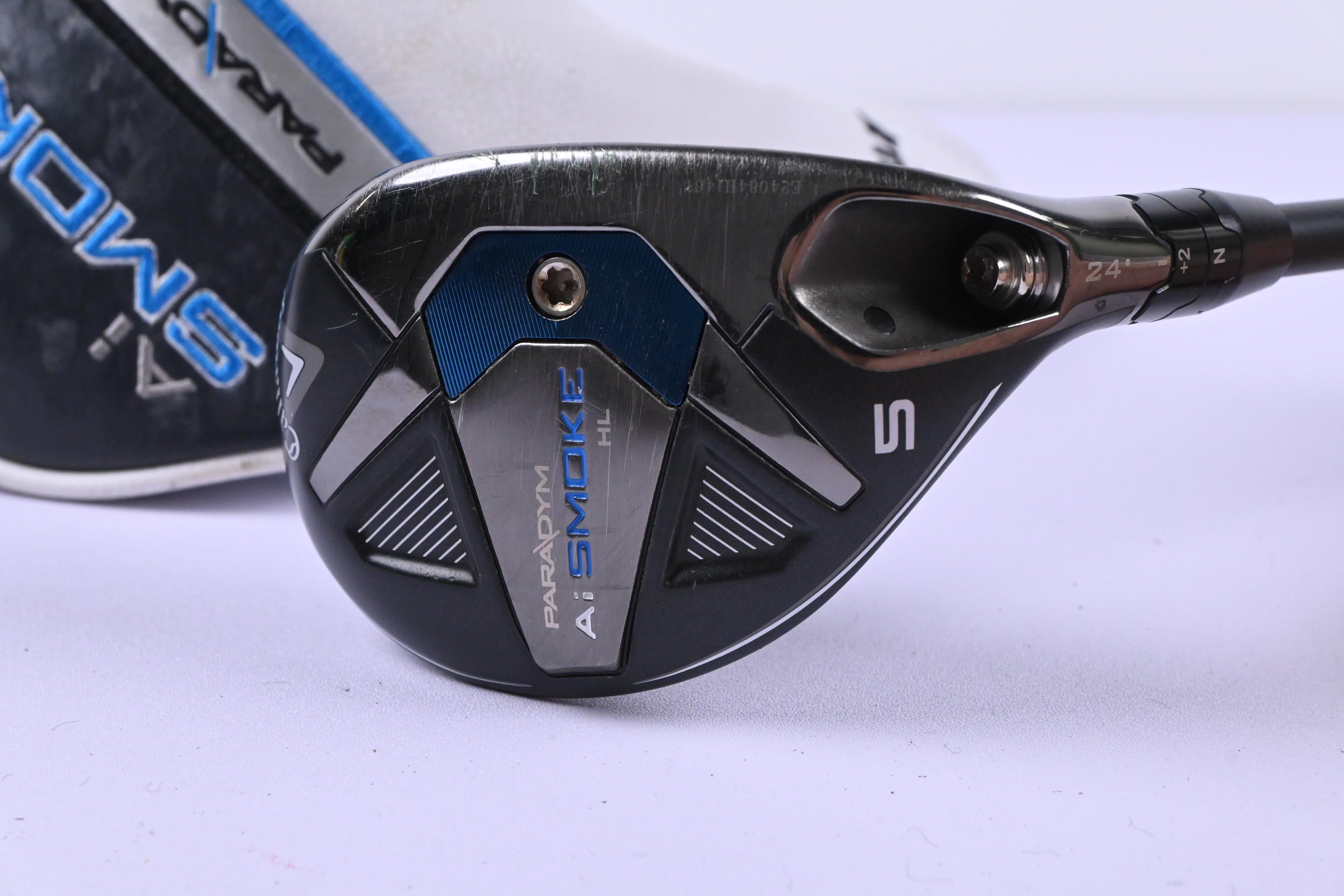 Callaway Paradym Ai Smoke HL #5 Hybrid / 24 Degree / Regular Flex Cypher 60