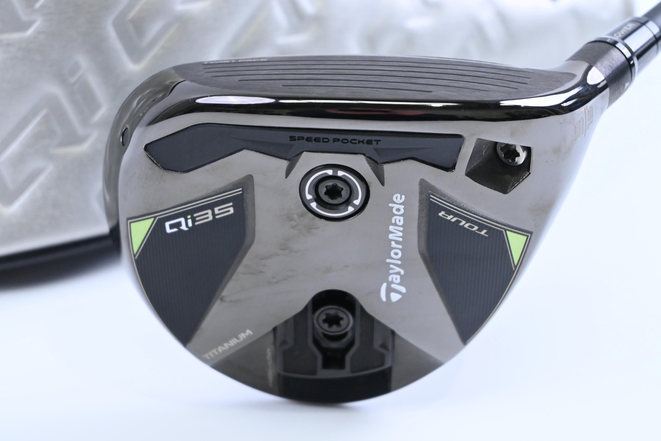 Taylormade Qi35 Tour #3 Wood / 15 Degree / Stiff Flex Kai'li Dark Waves Blue 75