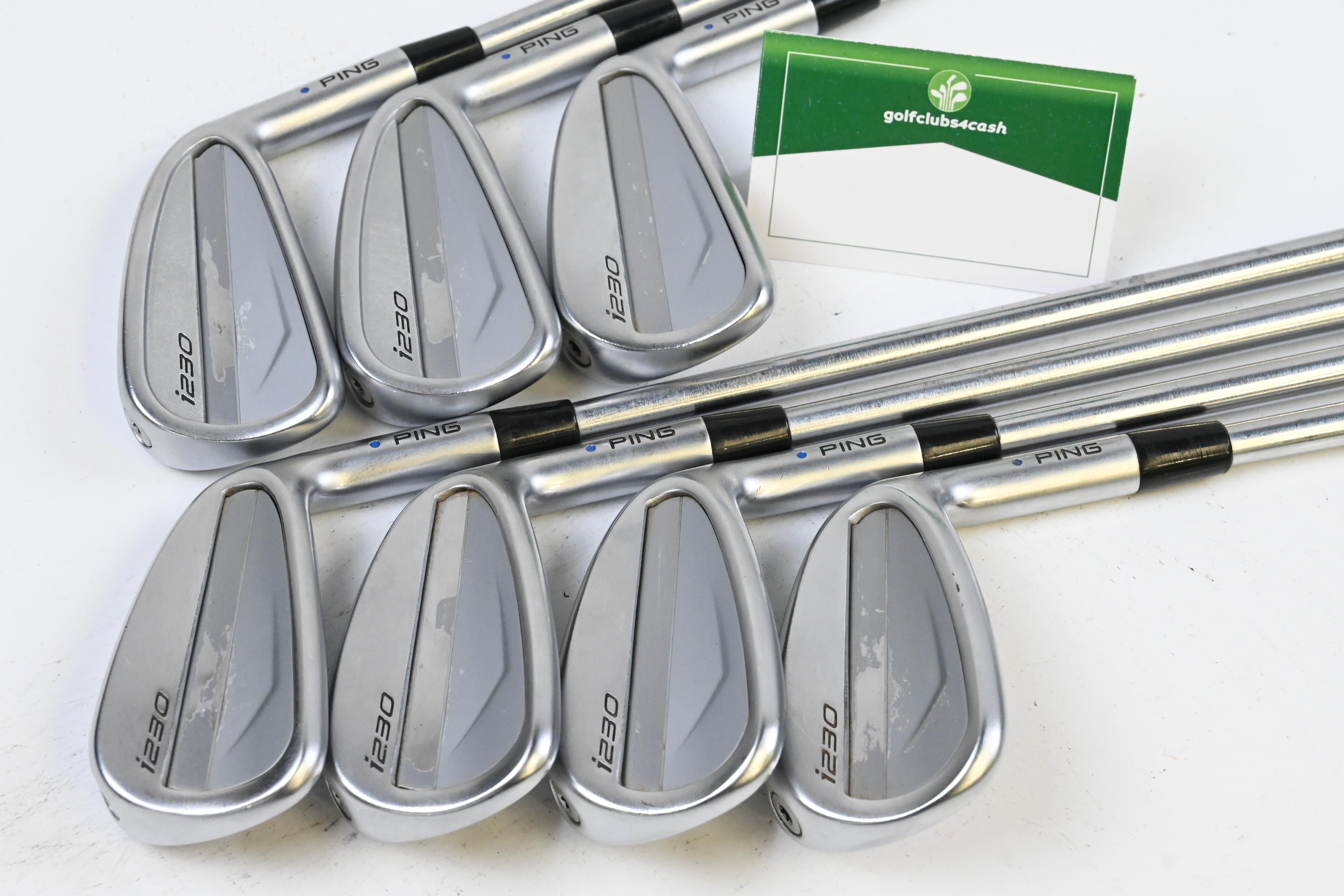 Ping i230 Irons / 4-PW / Blue Dot / X-Flex Project X LZ 125 Shafts