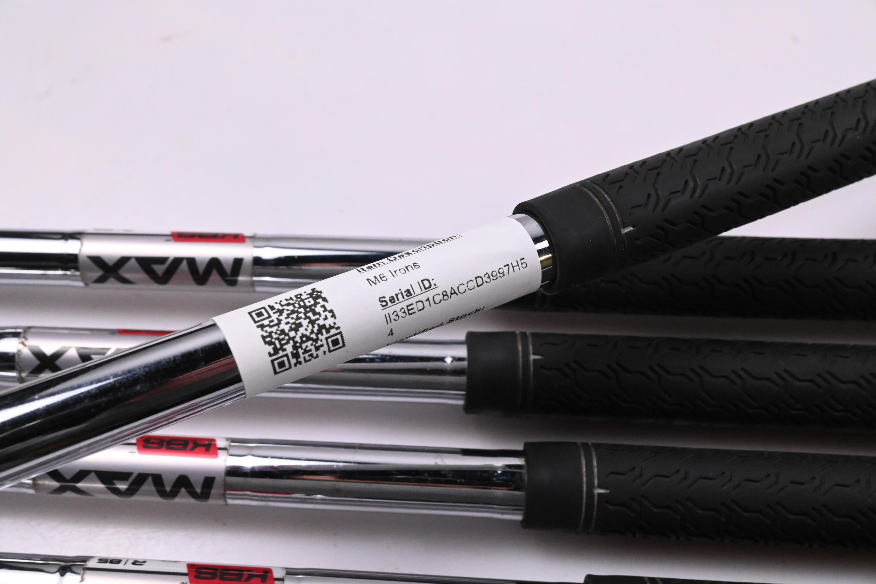 Taylormade M6 Irons / 4-PW+SW / Regular Flex KBS MAX 85 Shafts