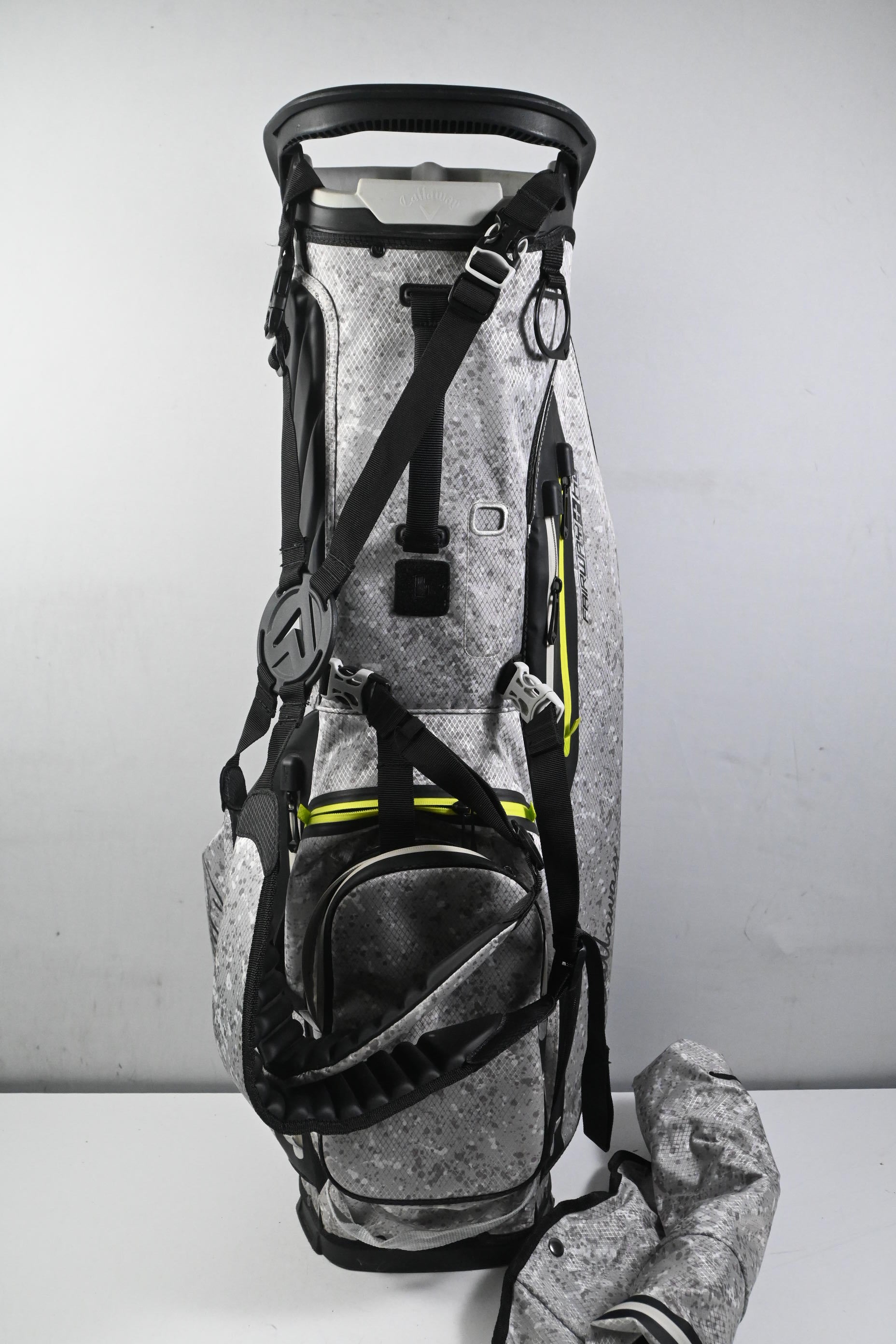 Callaway Fairway+ HD Stand Bag / 5-Way Divider / Silver & Neon