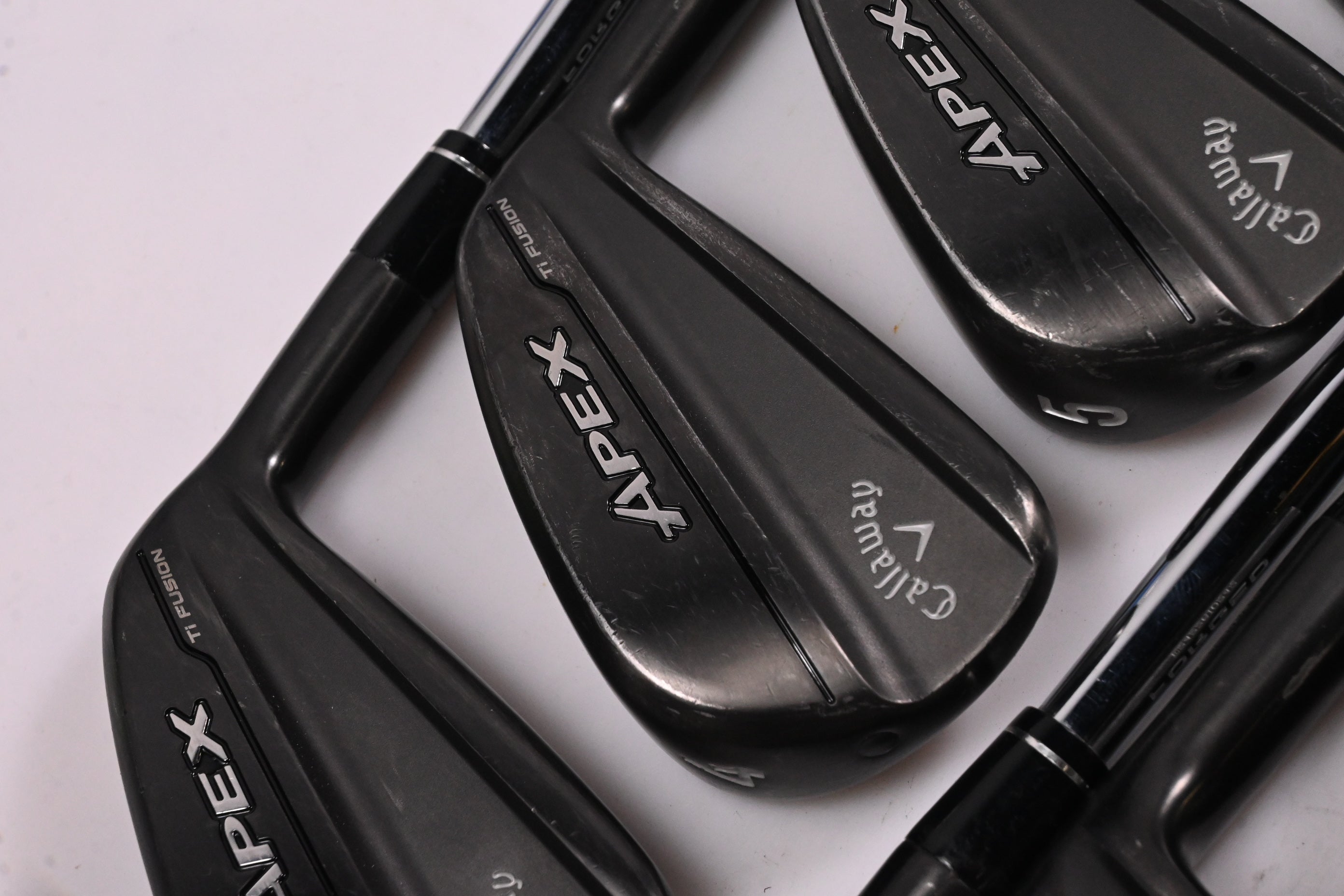 Callaway Apex Ti Fusion Irons / 3-PW / Stiff Flex Dynamic Gold 120 S400 Shafts