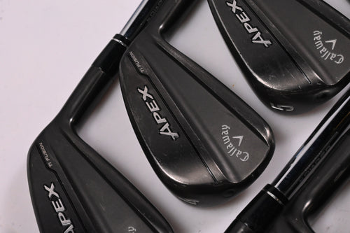 Callaway Apex Ti Fusion Irons / 3-PW / Stiff Flex Dynamic Gold 120 S400 Shafts