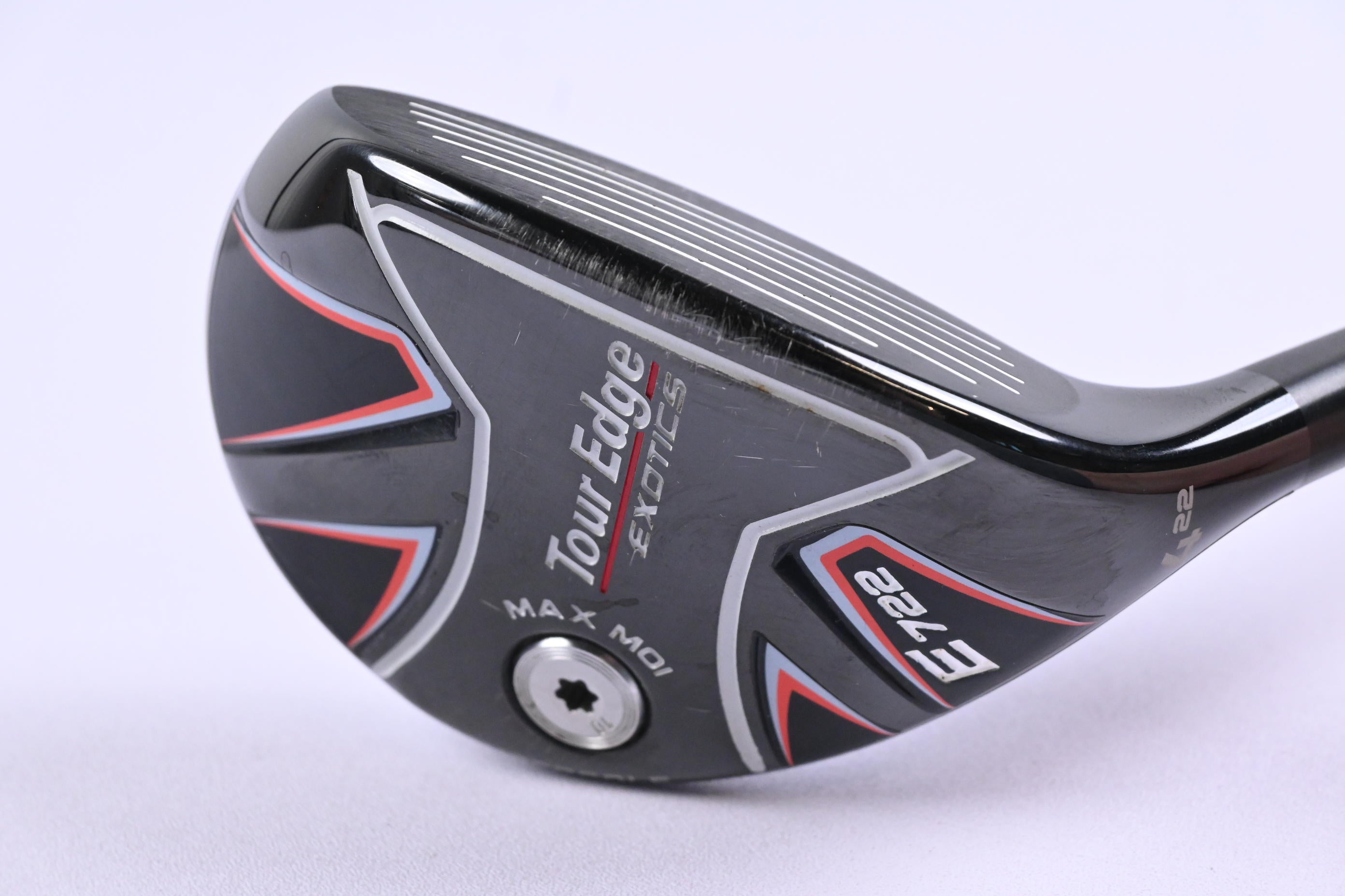 Tour Edge E722 #4 Hybrid / 22 Degree / Regular Flex KBS TGI 70 Shaft
