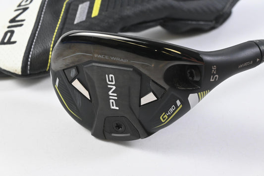 Ping G430 #5 Hybrid / 26 Degree / Regular Flex Ping Alta CB Black 70 Shaft