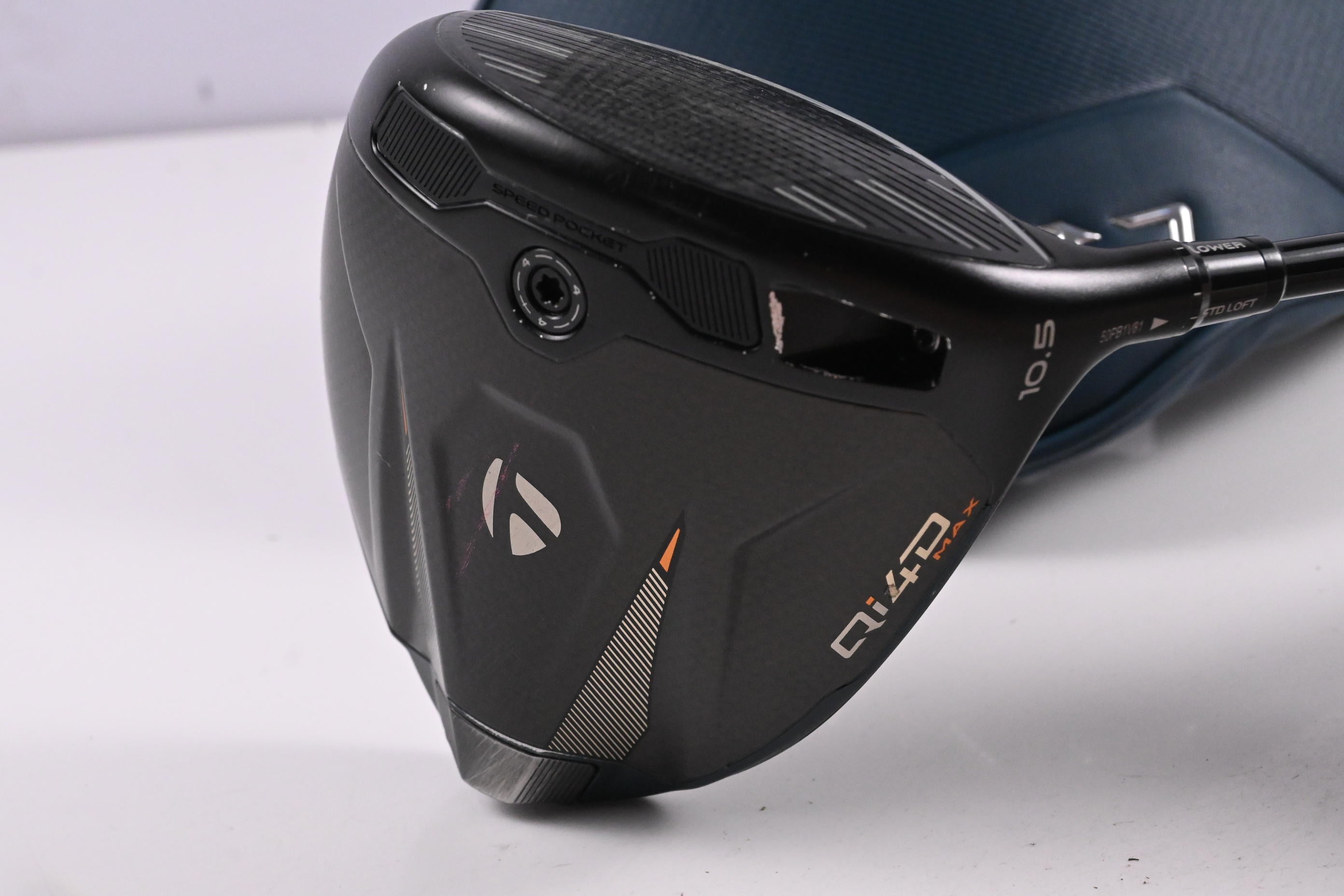 Taylormade Qi4D Max Driver / 10.5 Degree / Senior Flex KBS MAX HL 40 Shaft