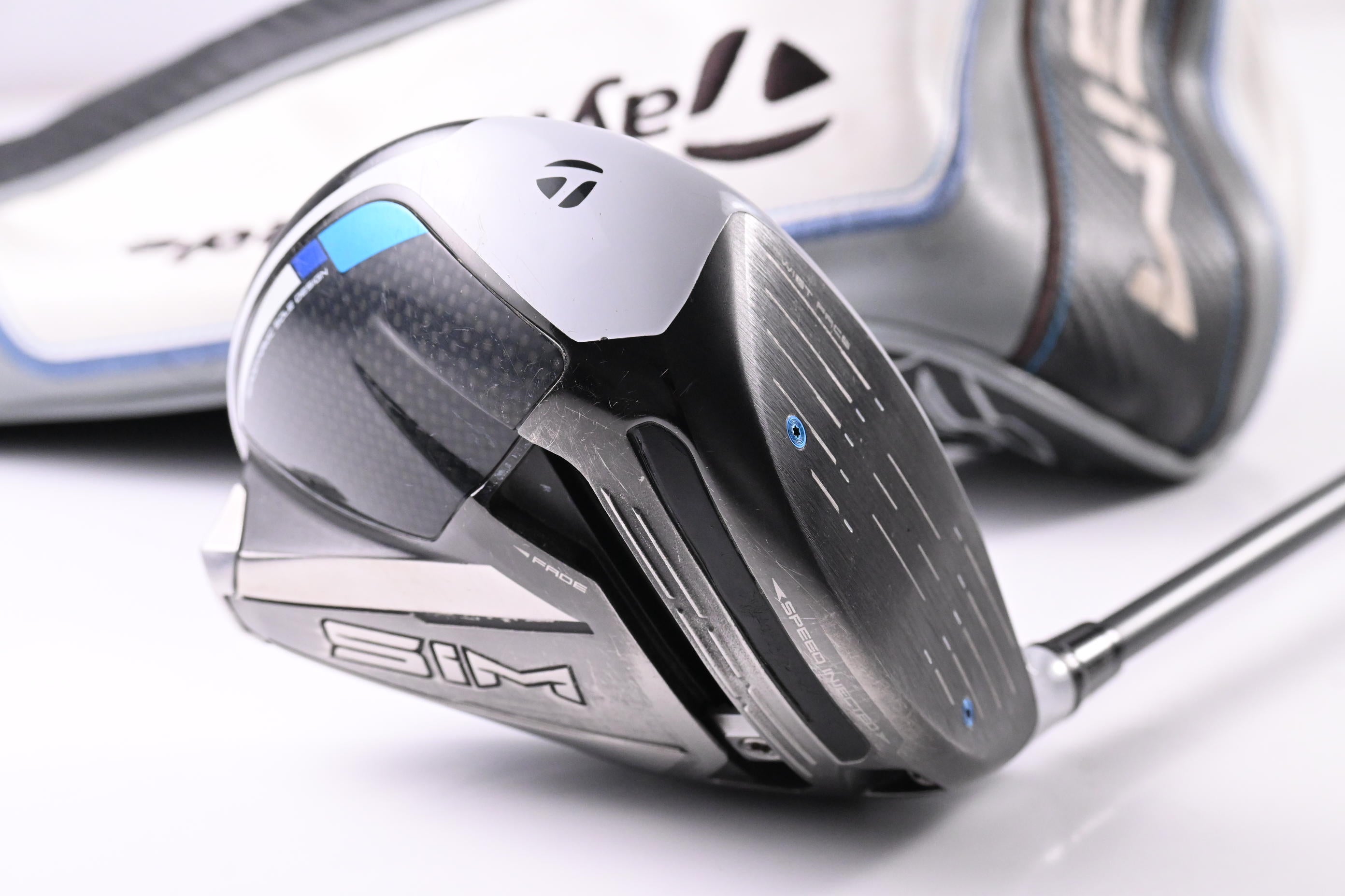 Taylormade SIM Max Driver / 9 Degree / Stiff Flex HZRDUS Smoke Green 70 Shaft
