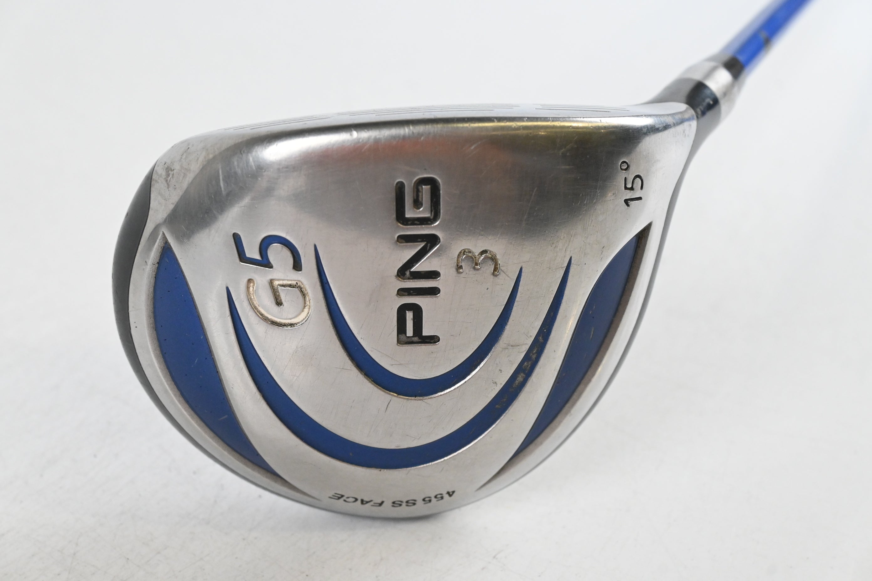 Ping G5 #3 Wood / 15 Degree / Regular Flex Grafalloy ProLaunch Blue 75