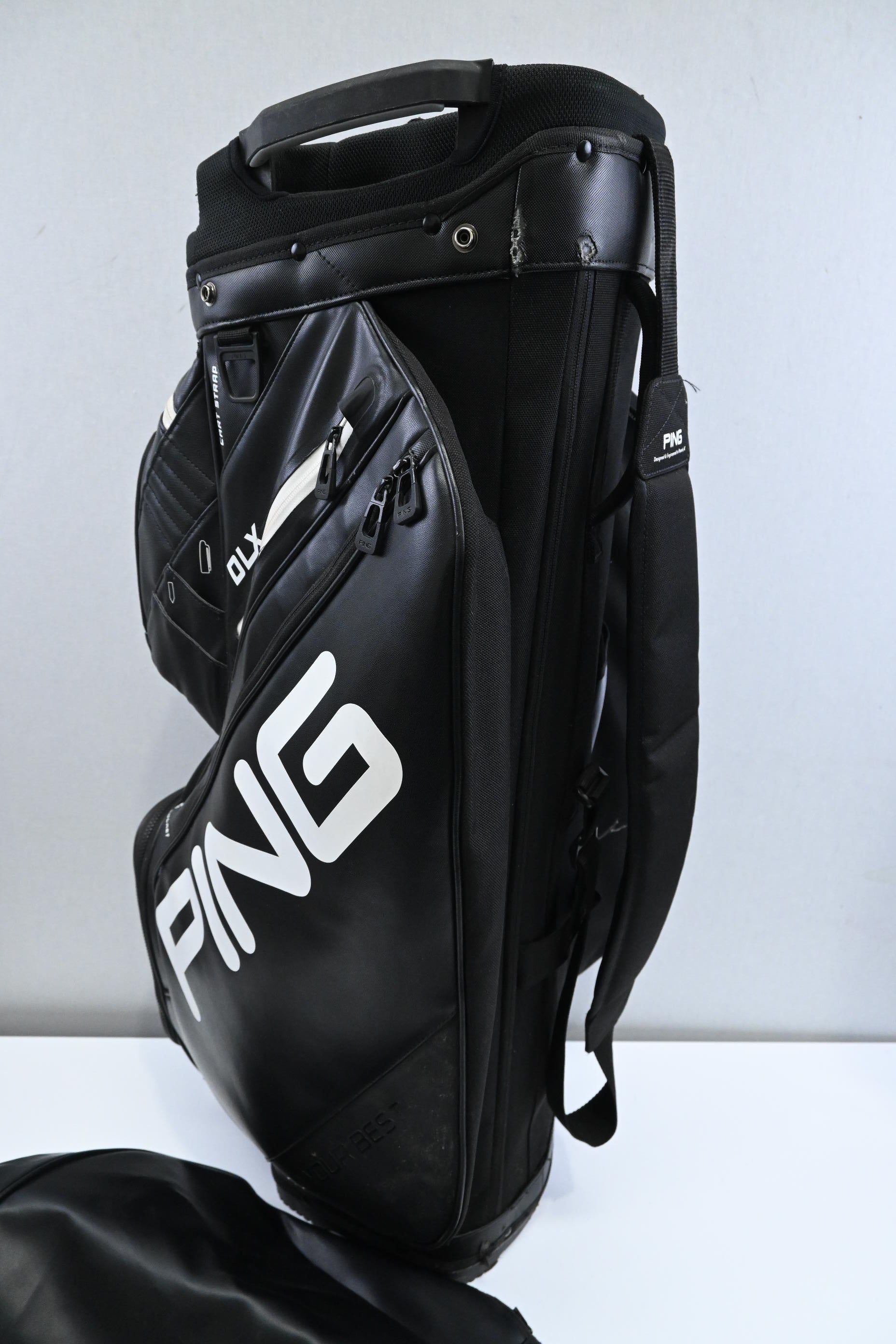 Ping DLX Cart Bag / 14-Way Divider / Black
