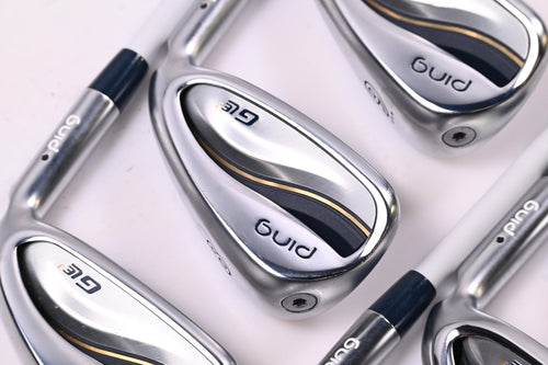 Ladies Ping G Le3 Irons / 7-PW+GW+SW / Black Dot / Ladies Flex Ping ULT250