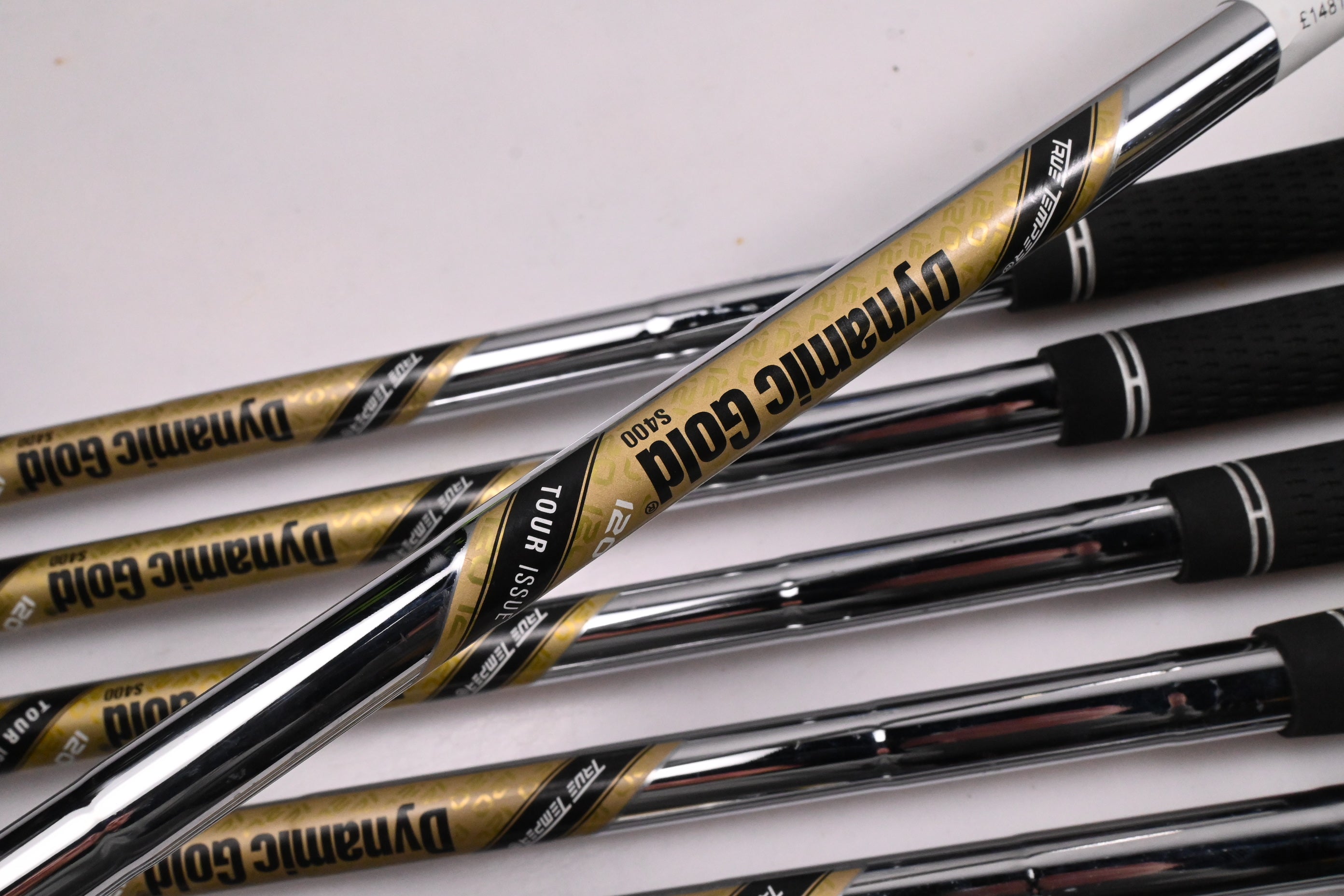 Callaway Apex Ti Fusion Irons / 3-PW / Stiff Flex Dynamic Gold 120 S400 Shafts