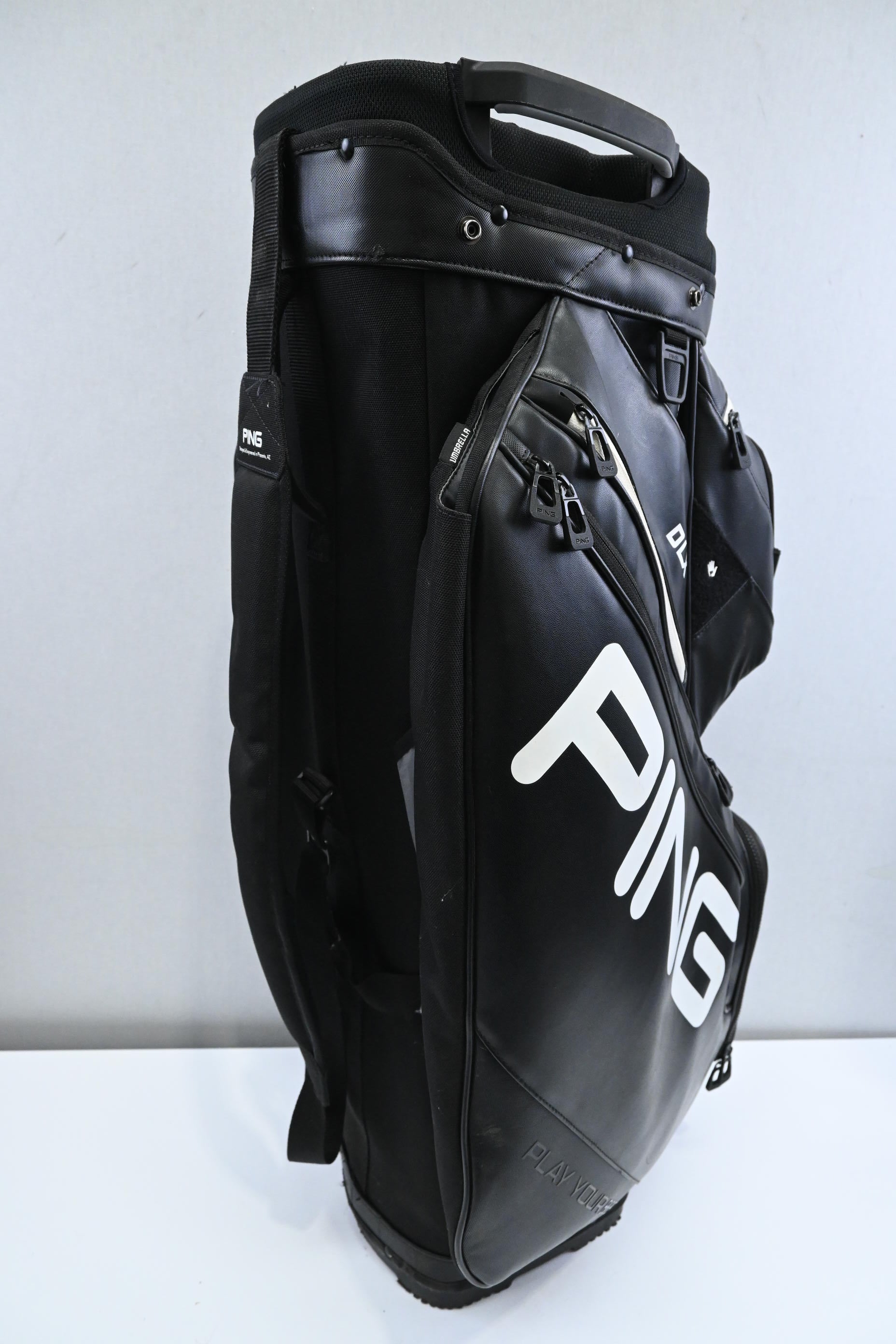 Ping DLX Cart Bag / 14-Way Divider / Black