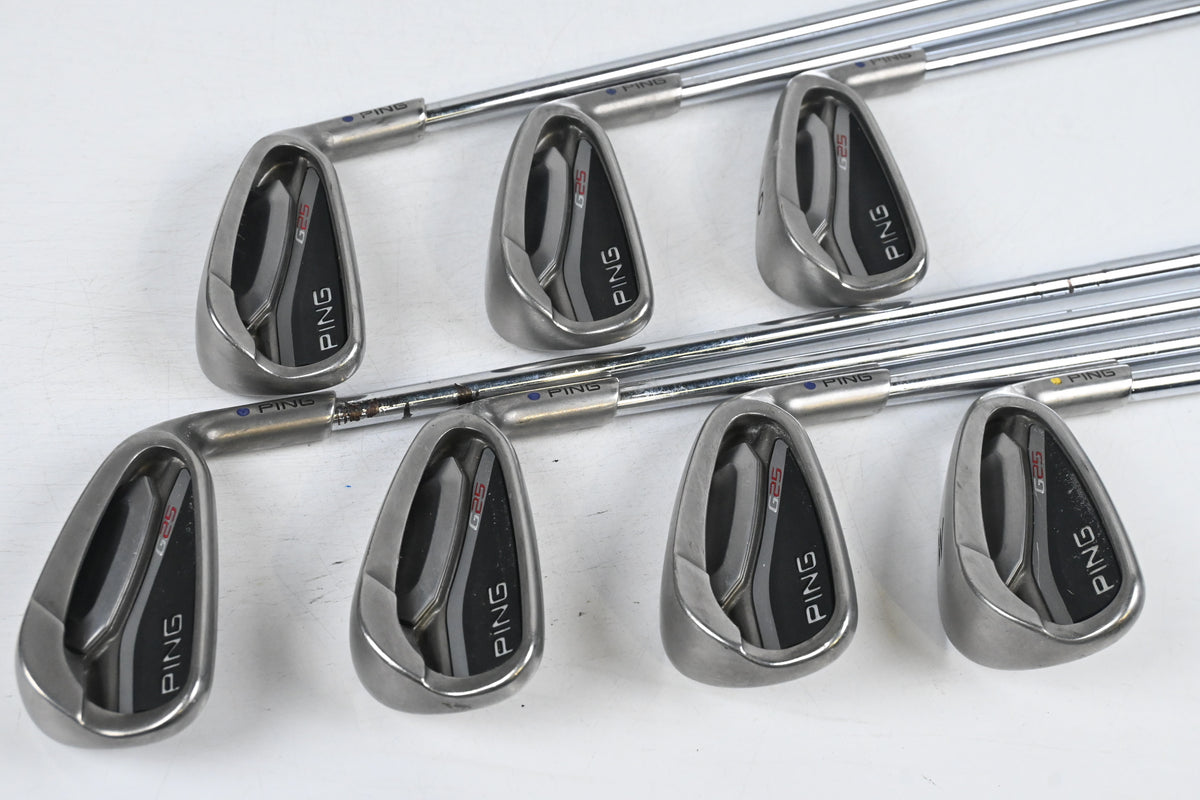 Ping G25 Irons / 4-PW / Purple Dot / Senior Flex Ping CFS Shafts