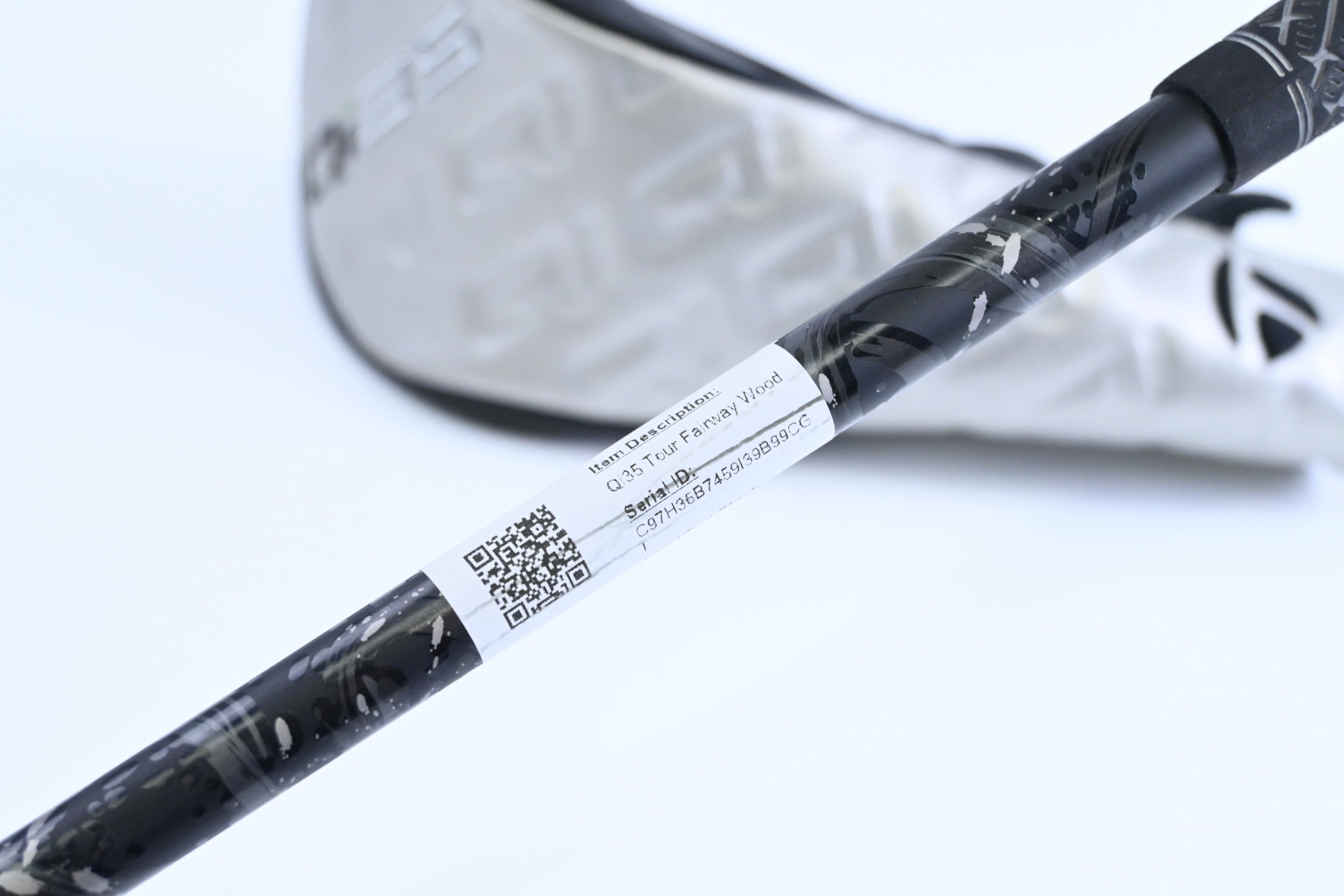 Taylormade Qi35 Tour #3 Wood / 15 Degree / Stiff Flex Kai'li Dark Waves Blue 75