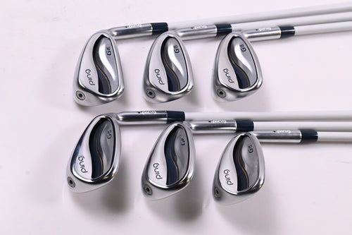 Ladies Ping G Le3 Irons / 7-PW+GW+SW / Black Dot / Ladies Flex Ping ULT250