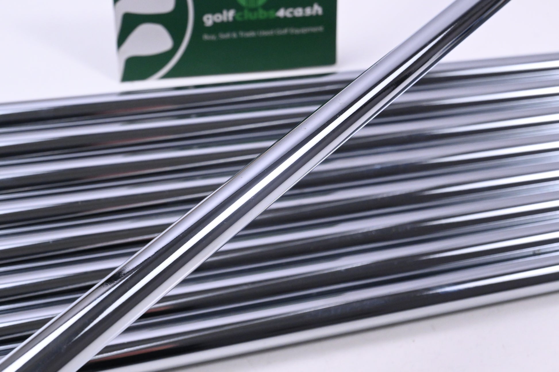 True Temper Tri-Gold X100 Iron Shafts / X-Flex / Set of 9 / .370" Parallel Tips