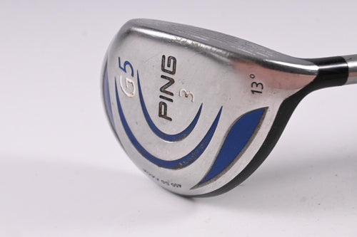 Ping G5 #3 Wood / 13 Degree / Stiff Flex Grafalloy Blue Shaft