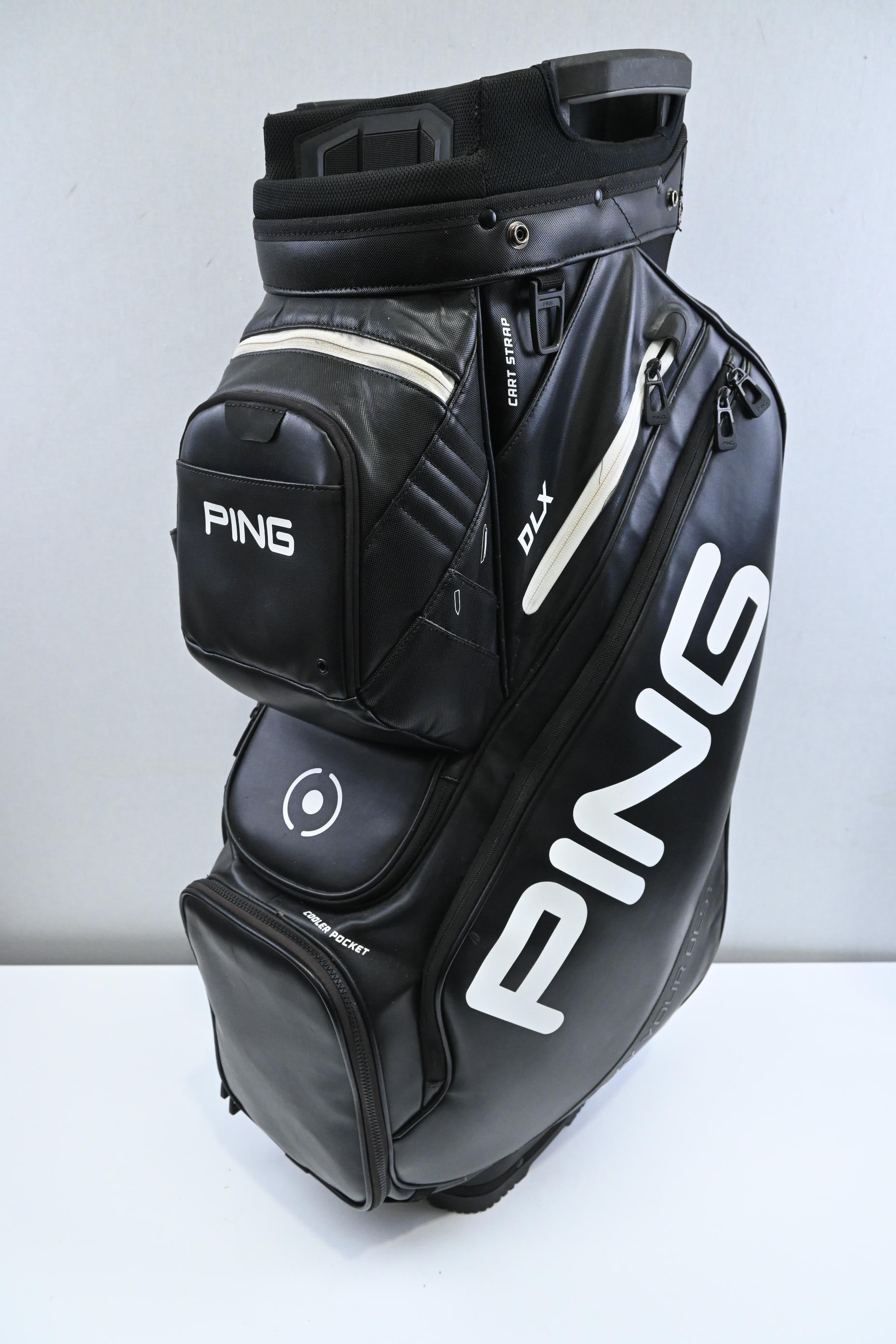 Ping DLX Cart Bag / 14-Way Divider / Black