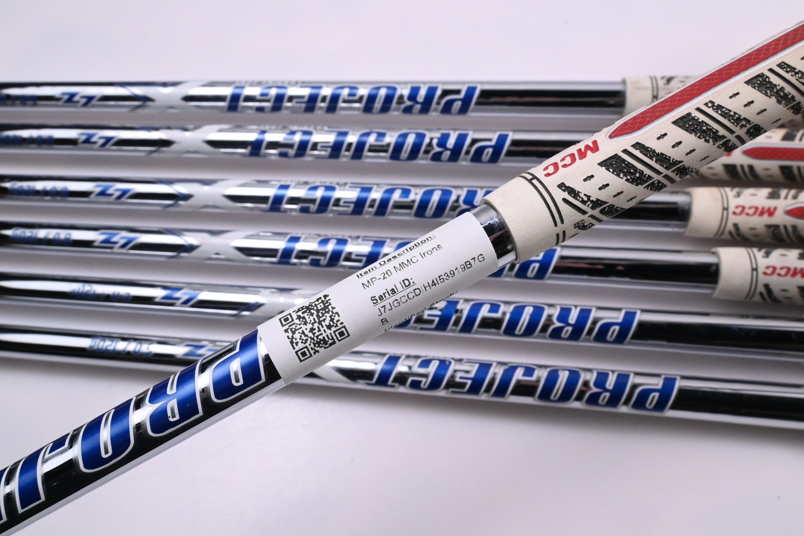 Mizuno MP-20 MMC Irons / 4-PW / Stiff Flex Project X LZ 120 Shafts