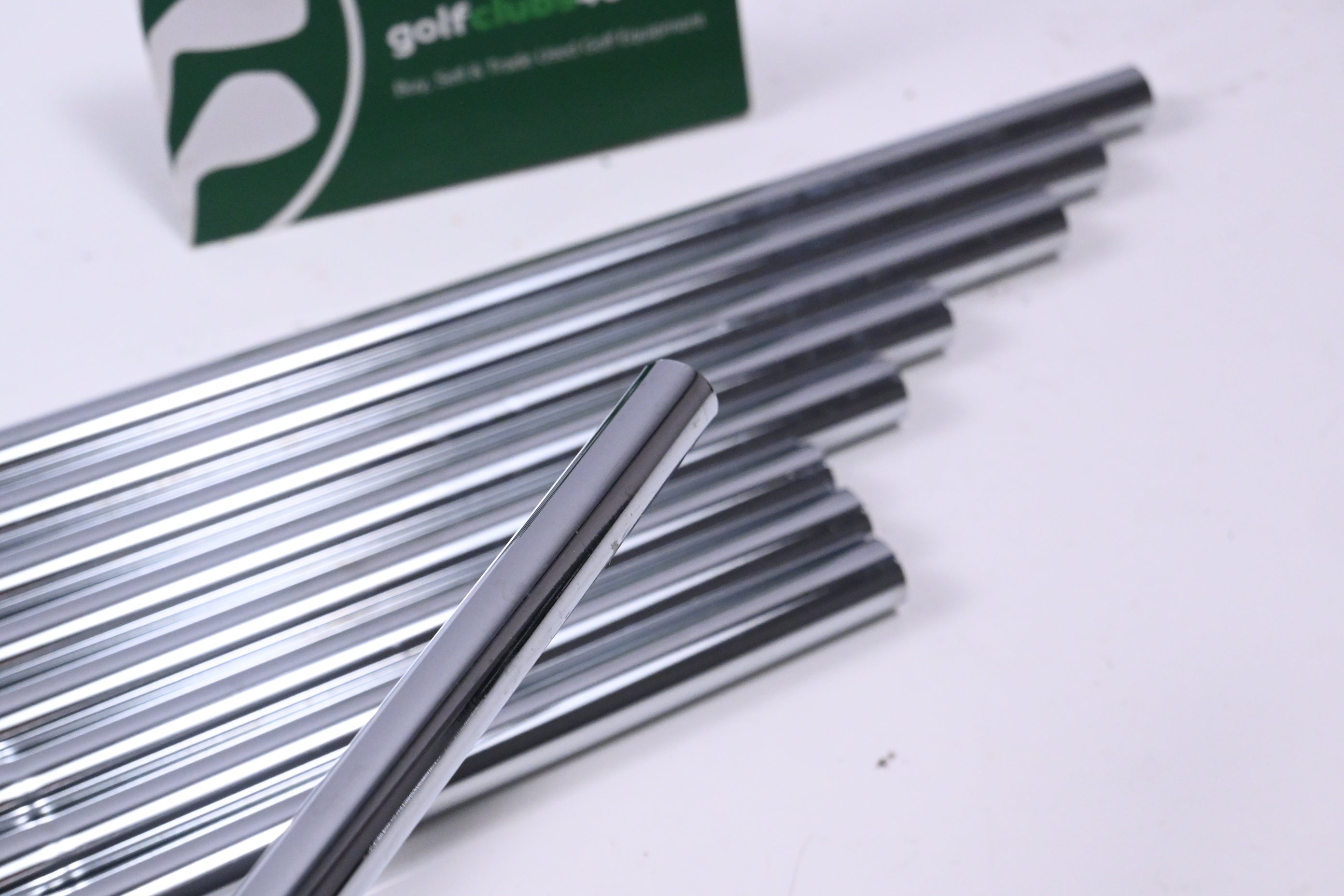 True Temper Tri-Gold X100 Iron Shafts / X-Flex / Set of 9 / .370" Parallel Tips