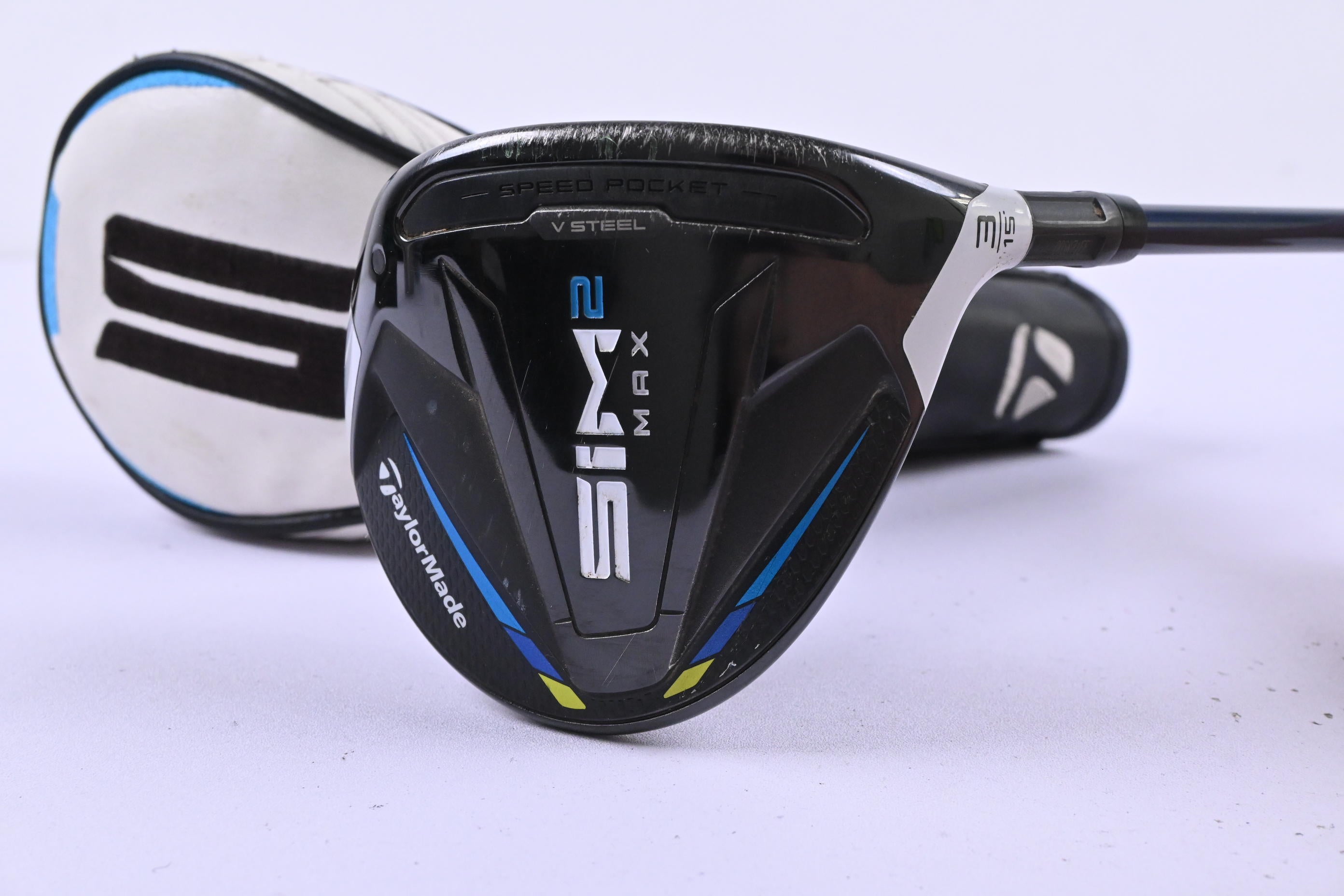 Taylormade SIM2 Max #3 Wood / 15 Degree / Regular Flex Ventus Blue 5 Shaft