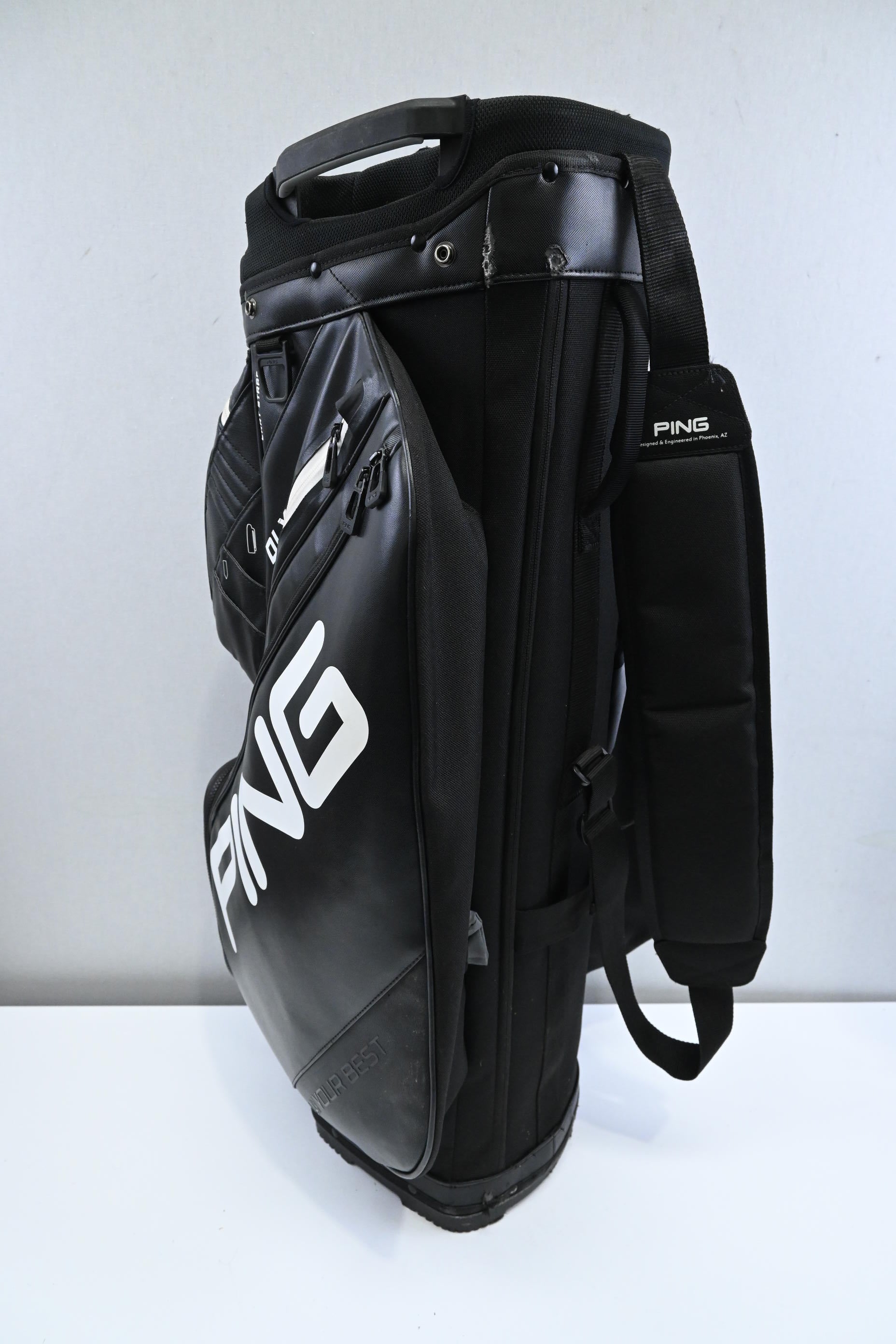 Ping DLX Cart Bag / 14-Way Divider / Black