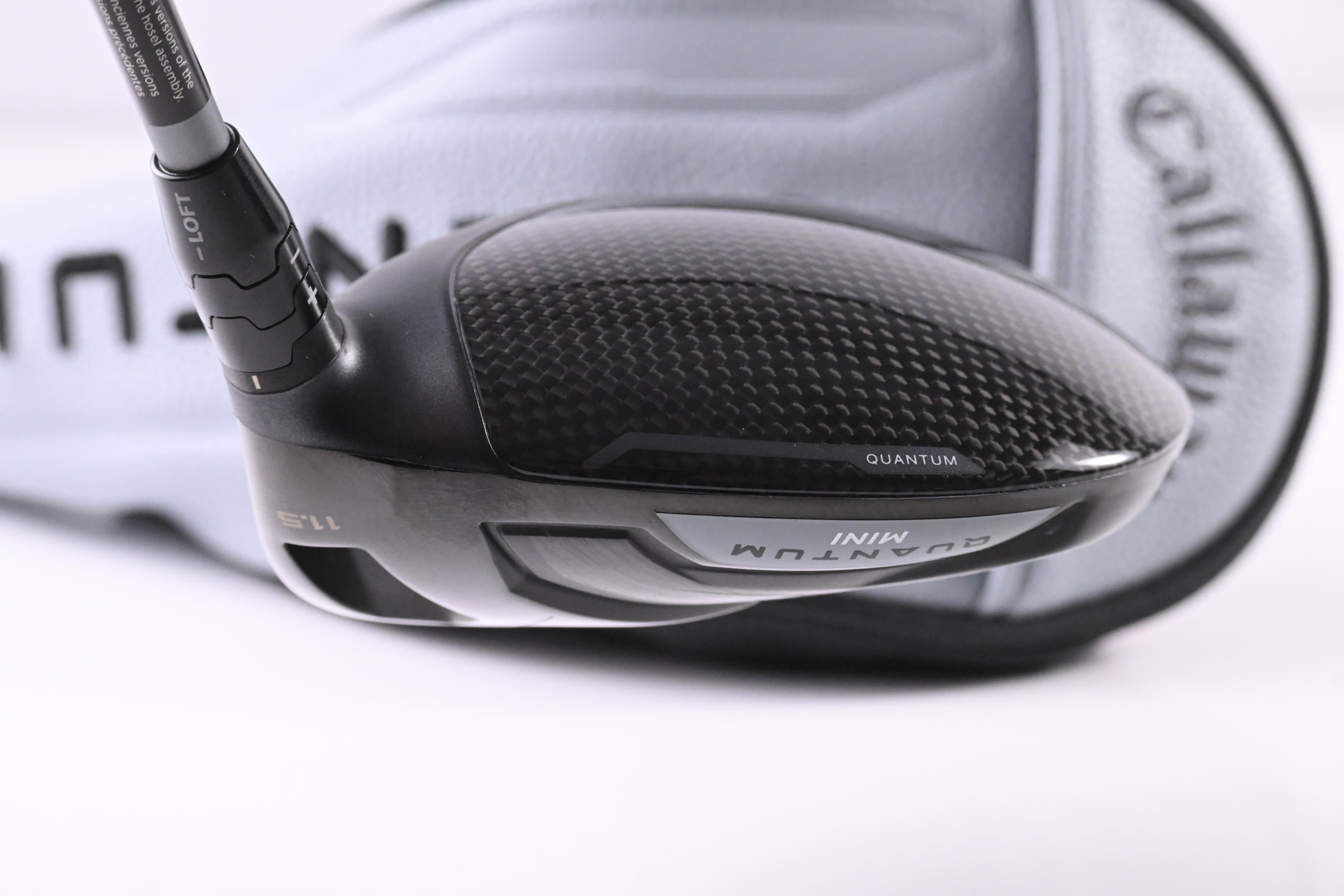 Callaway Quantum Mini Driver / 11.5 Degree / Stiff Flex Denali Frost Silver 60 Shaft