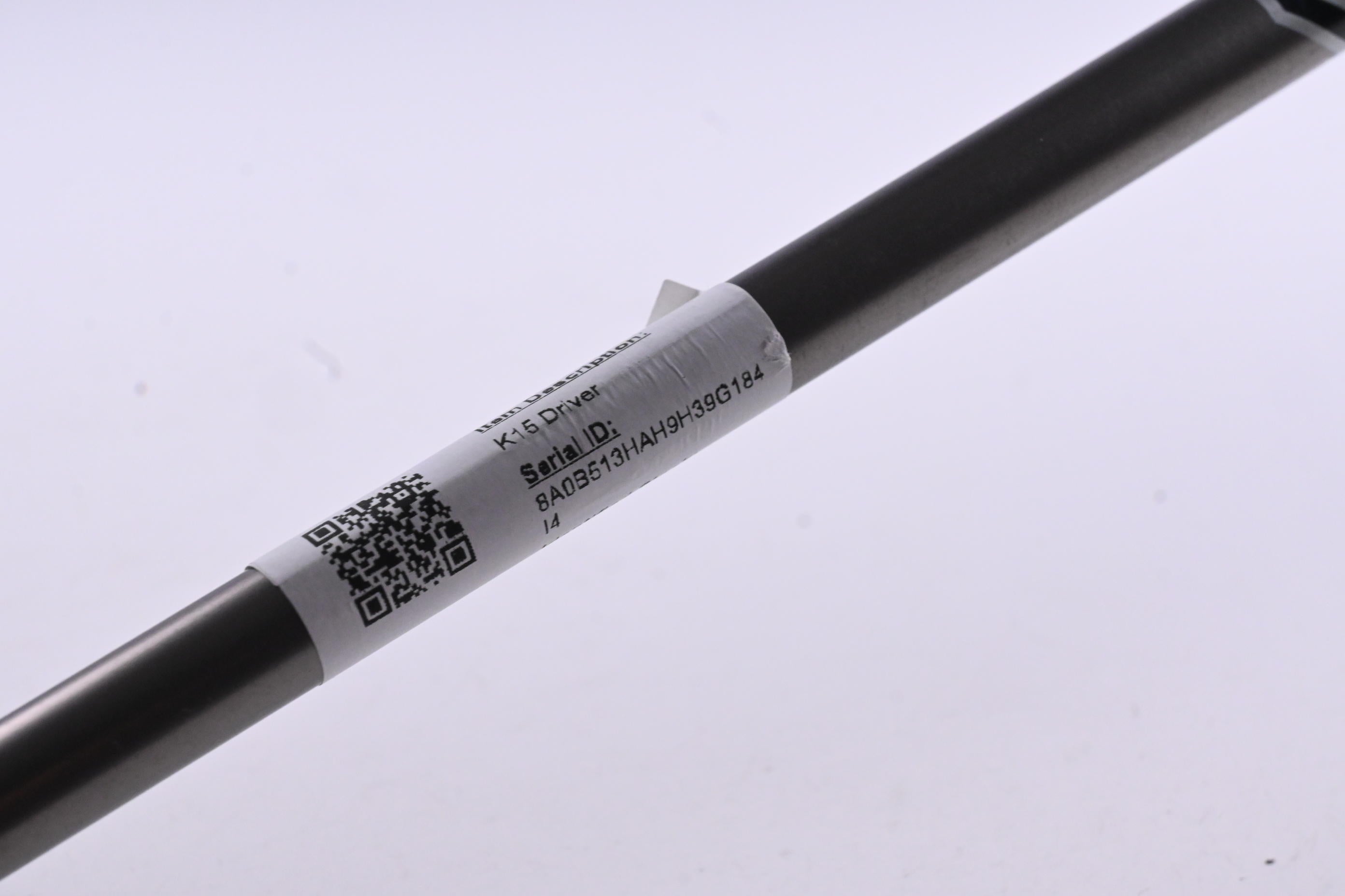 Ping K15 SF Tec Driver / 12 Degree / Senior Flex Ping TFC 169 Shaft