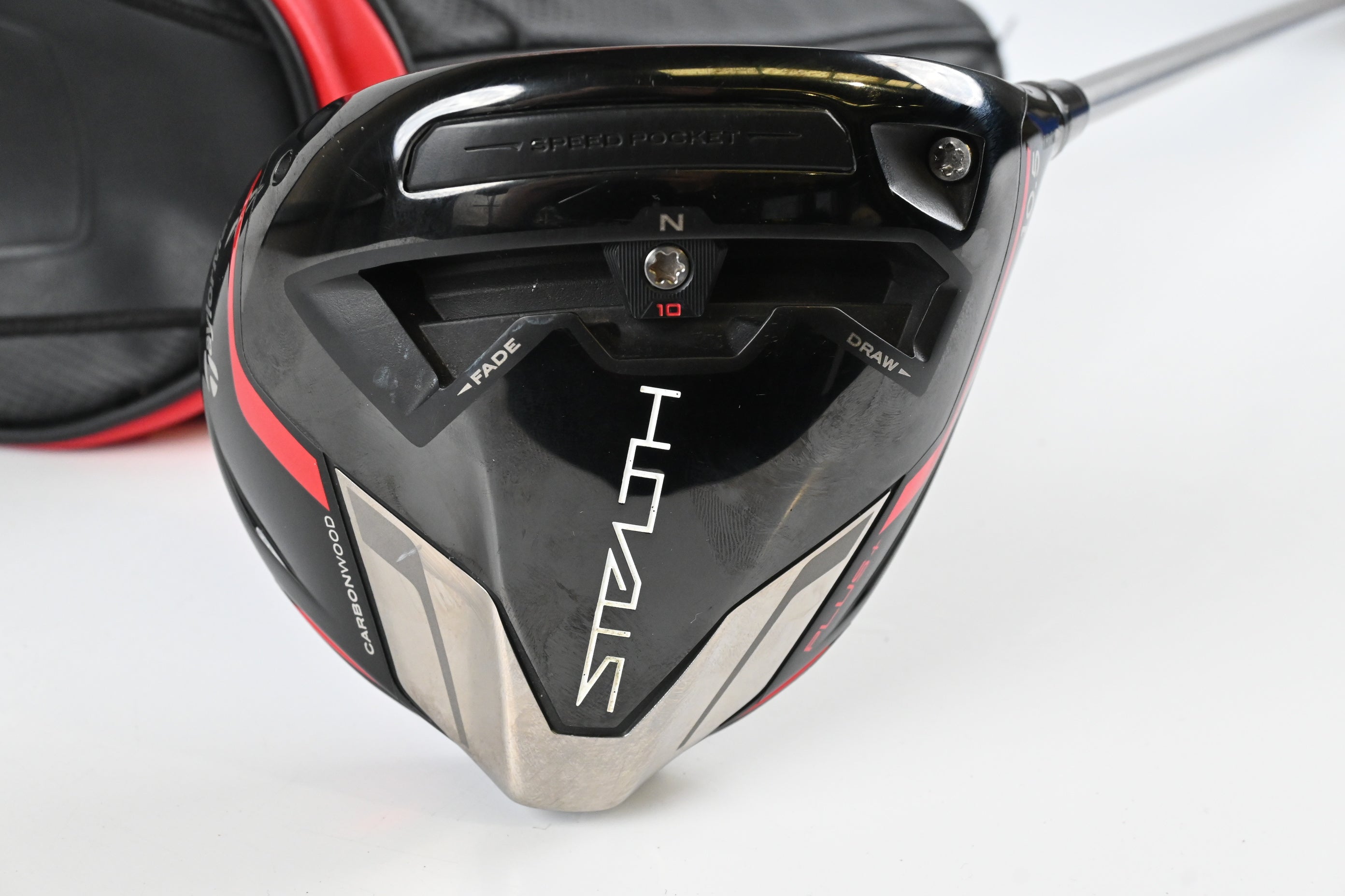 Taylormade Stealth Plus Driver / 10.5 Degree / Stiff Flex Fujikura Air Speeder 50