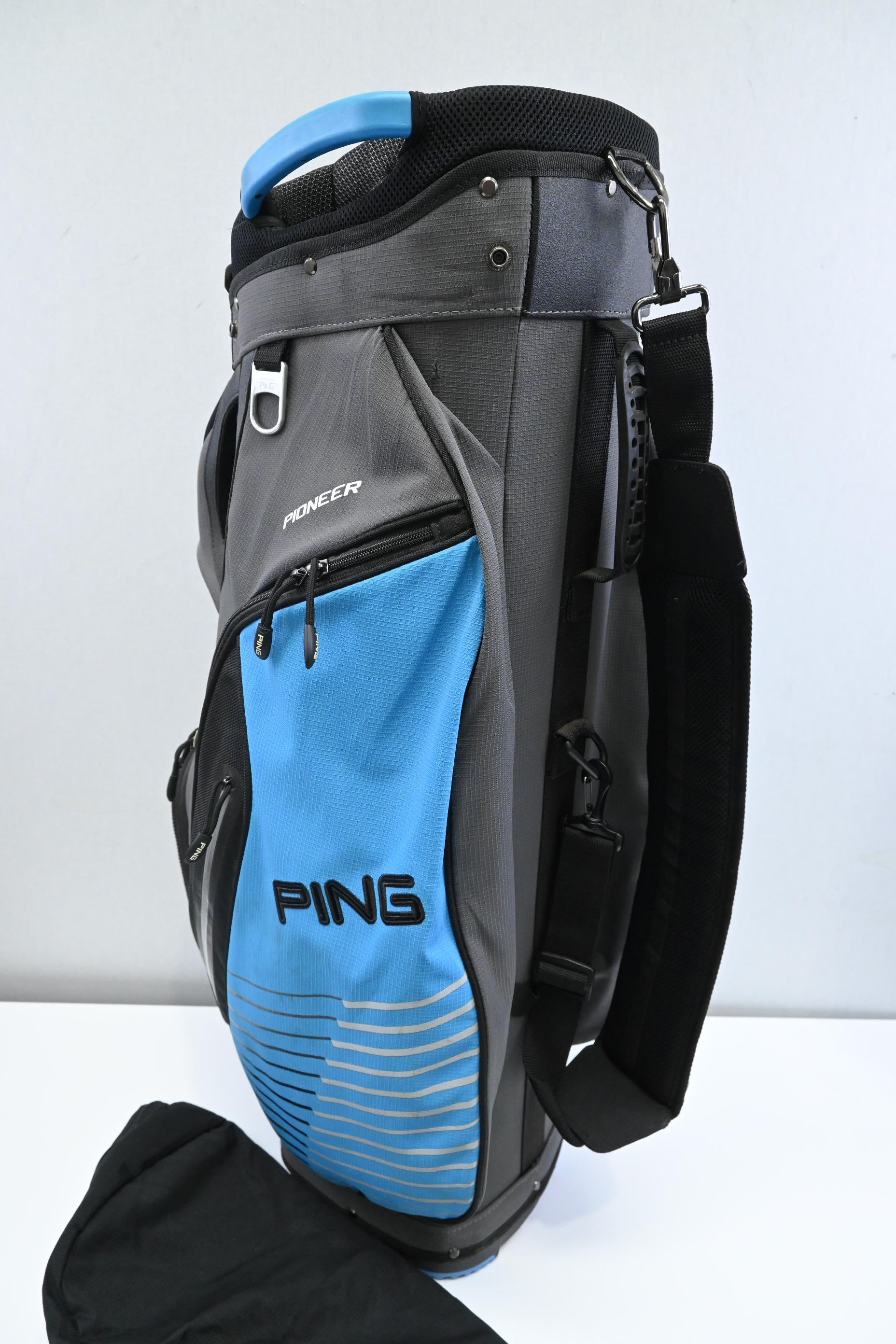 Ping Pioneer Cart Bag / 14-Way Divider / Blue, Black