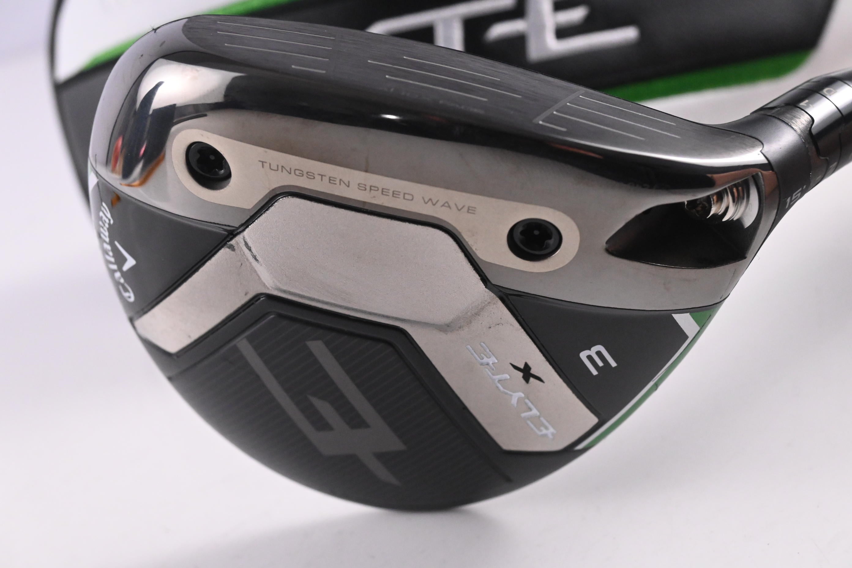 Callaway Elyte X #3 Wood / 15 Degree / Stiff Flex Project X Denali Charcoal 60
