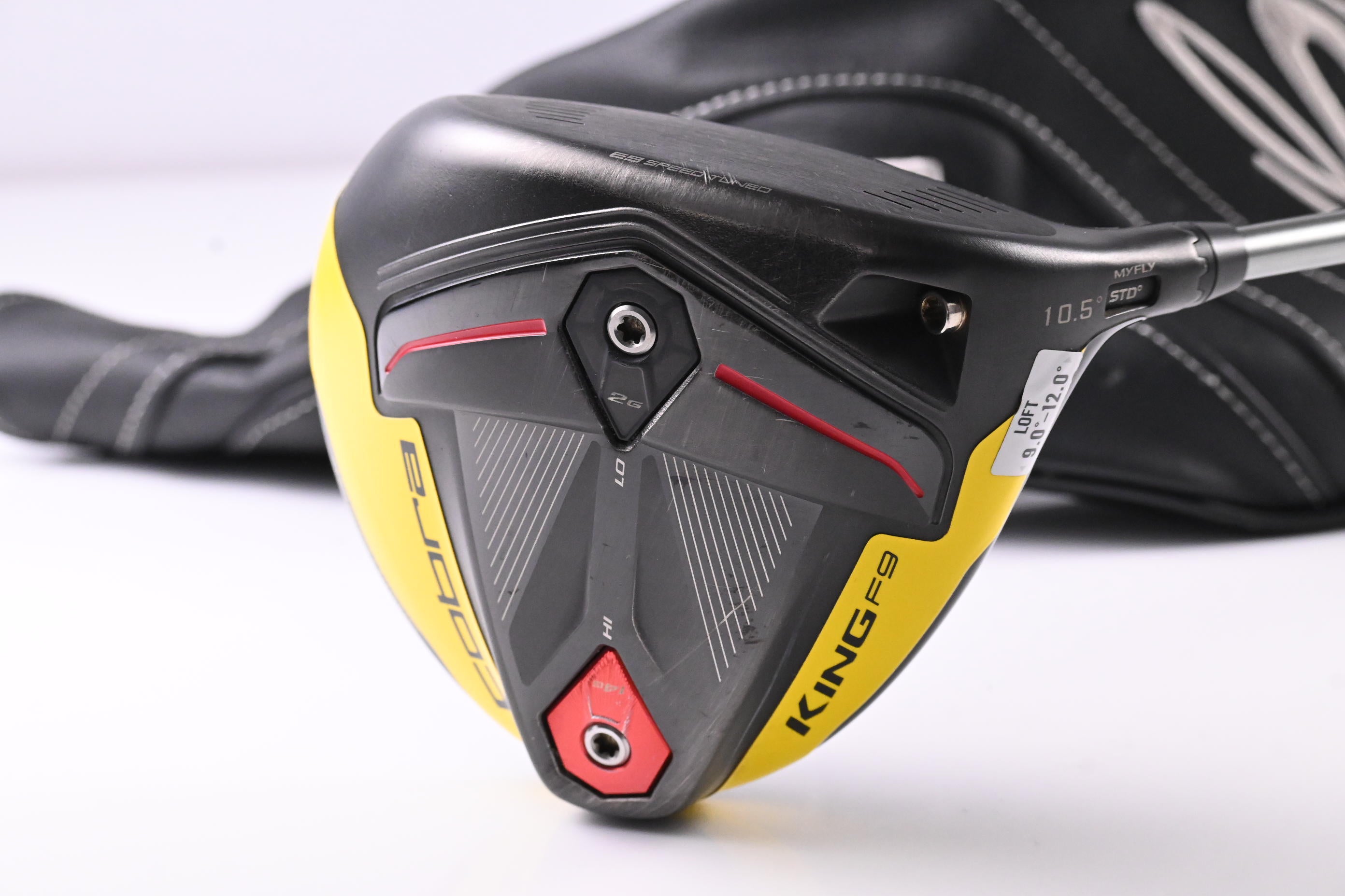 Cobra King F9 Driver / 10.5 Degree / Regular Flex UST Helium Speed Mesh 59