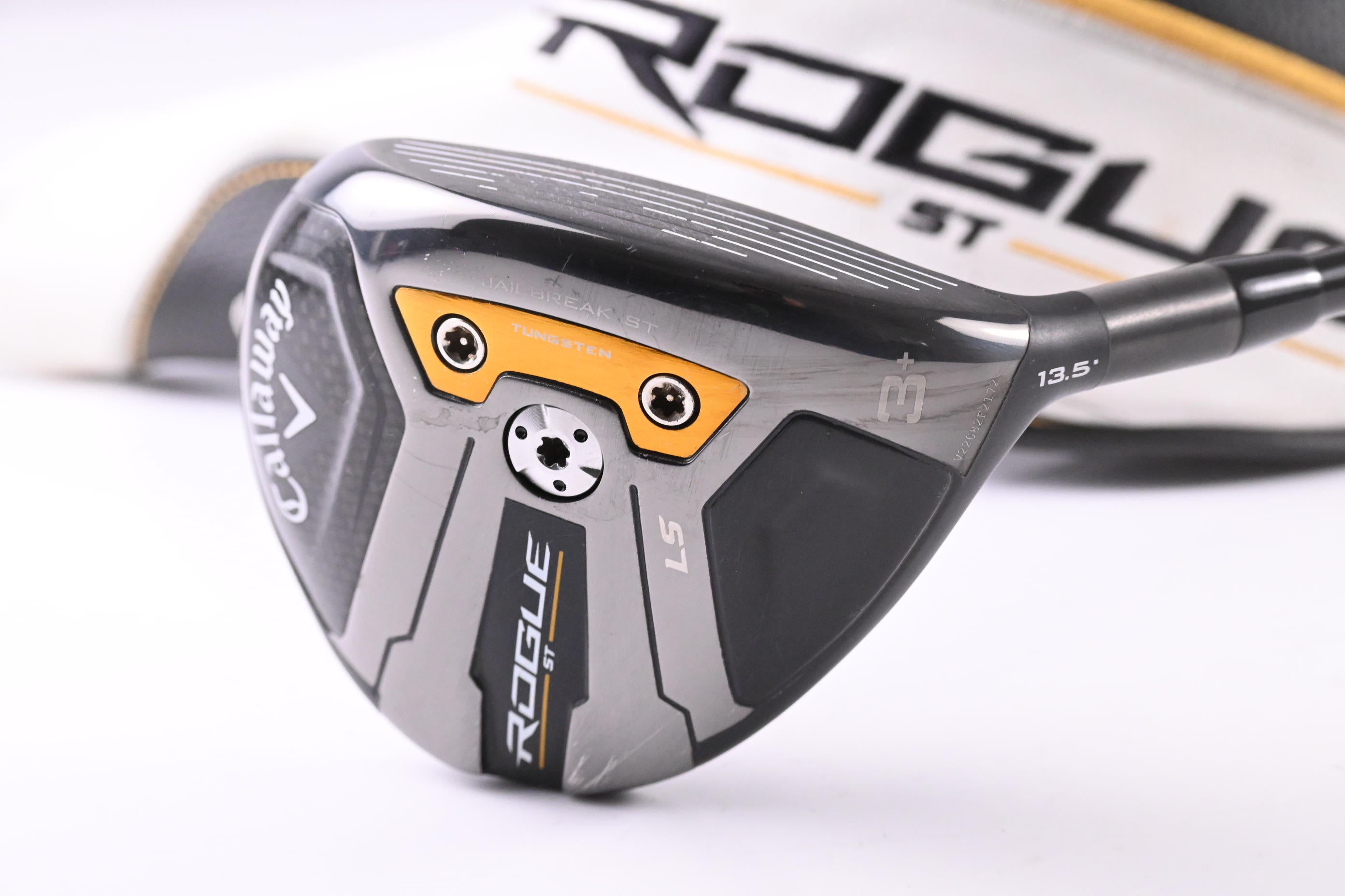 Callaway Rogue ST LS #3+ Wood / 13.5 Degree / Stiff Flex Tensei AV Blue 65 Shaft