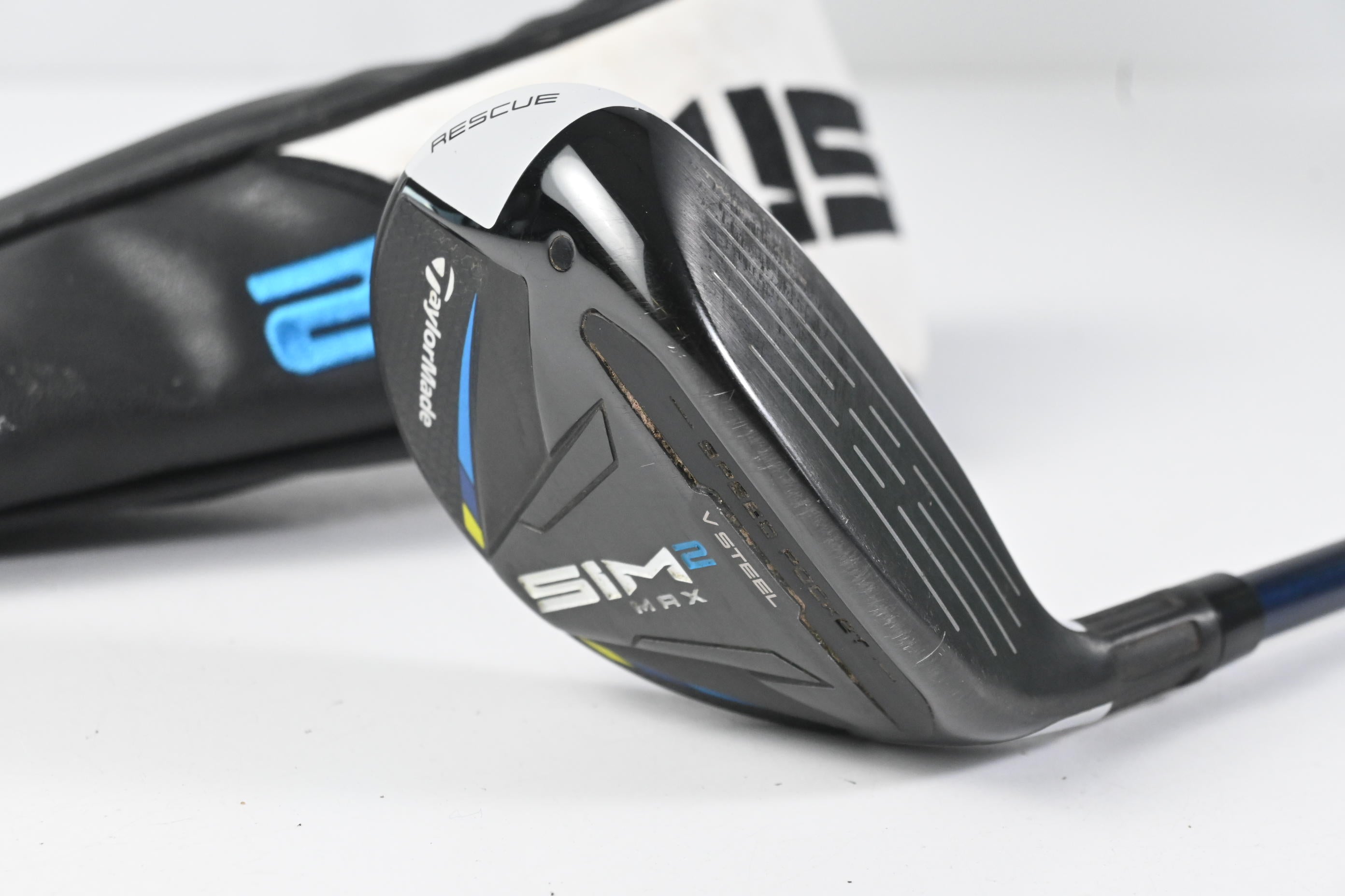 Taylormade SIM2 Max #3 Hybrid / 19 Degree / Stiff Flex Ventus Blue 7 Shaft