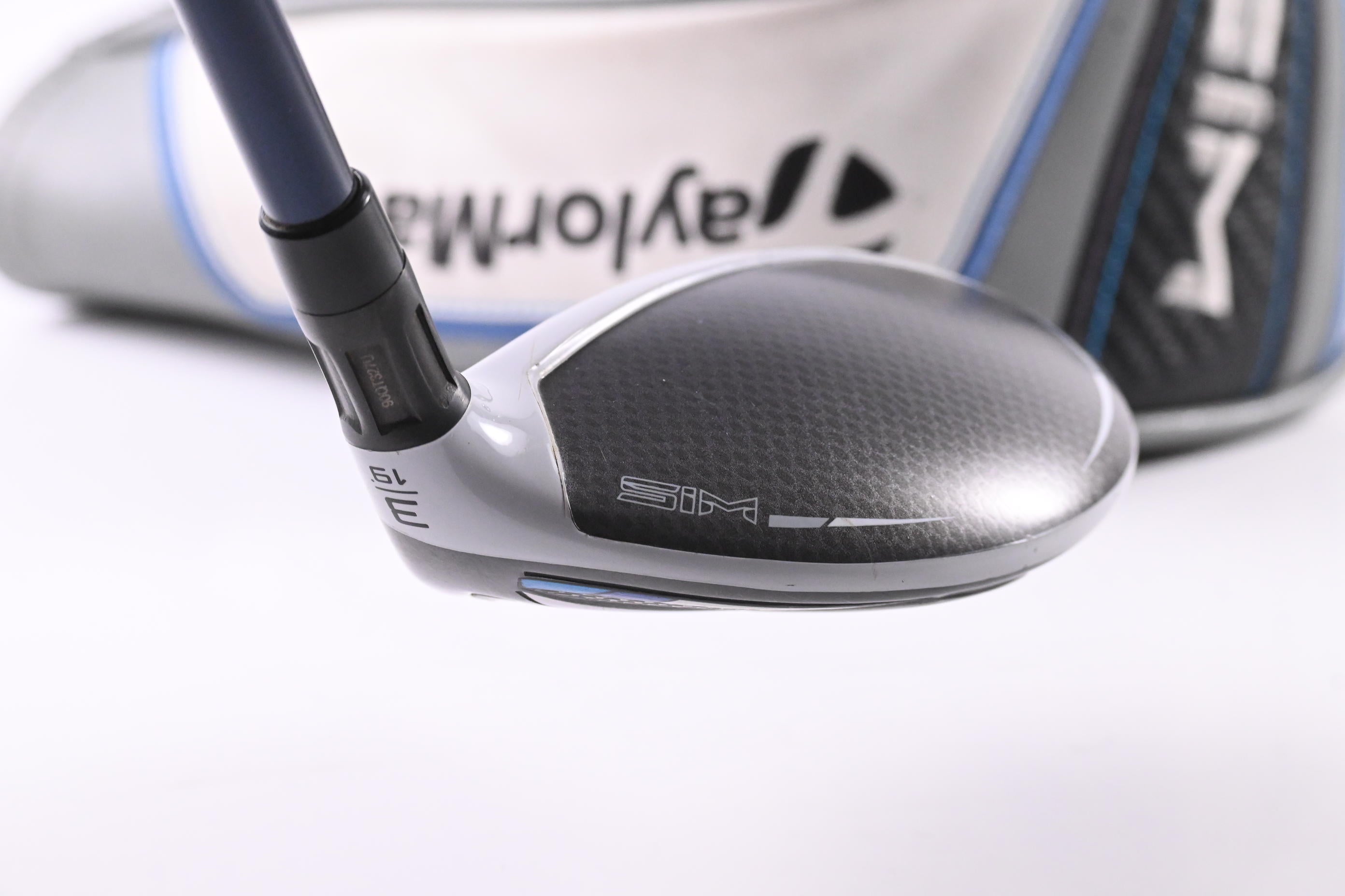 Taylormade SIM Max #3 Hybrid / 19 Degree / Stiff Flex Ventus Blue 6 Shaft