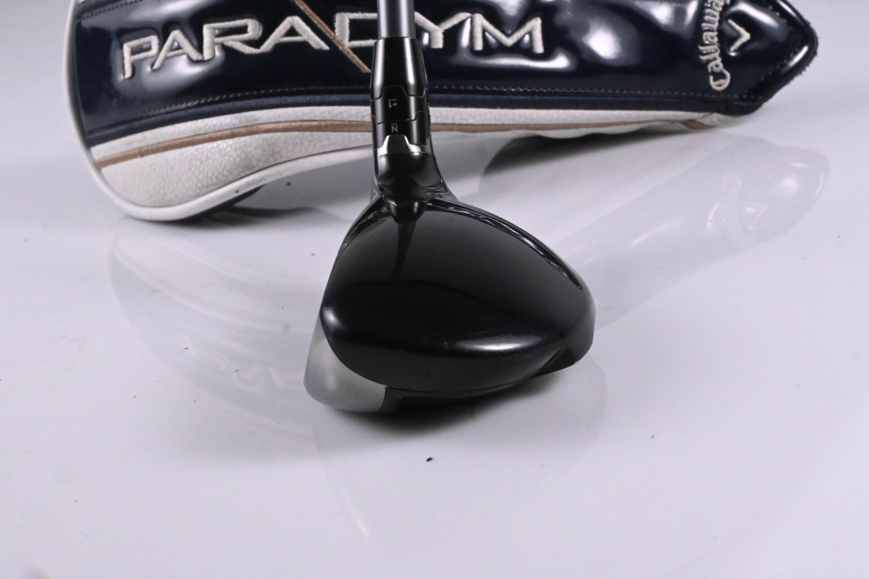 Left Hand Callaway Paradym X #4 Hybrid / 21 Degree / Stiff Flex HZRDUS Silver 75