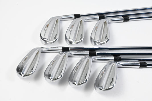 Titleist T100 2021 Irons / 5-PW+GW / Stiff Flex AMT Tour White S300 Shafts