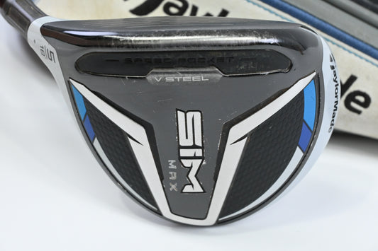 Left Hand Taylormade SIM Max #5 Wood / 18 Degree / Regular Flex Ventus Blue 5