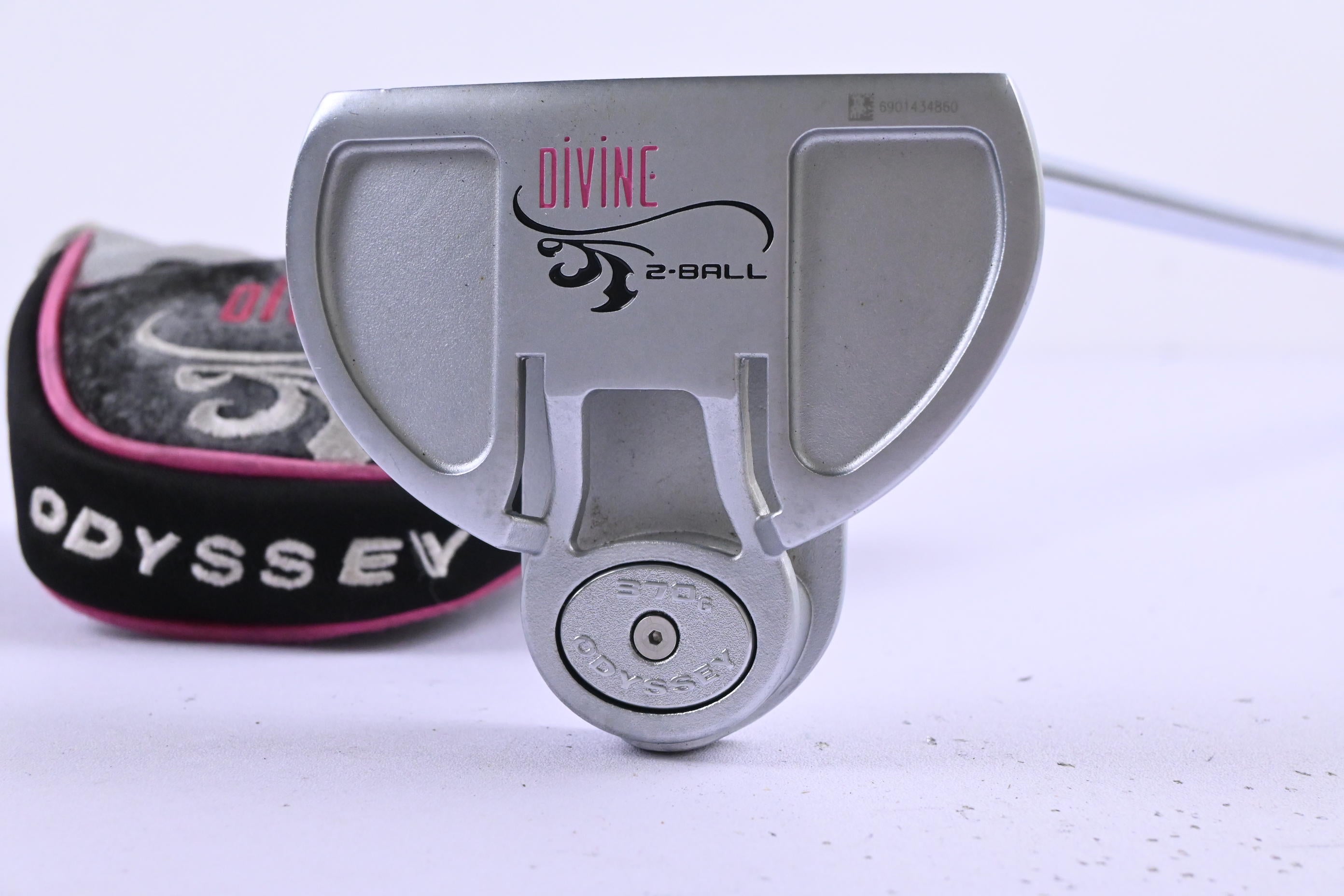Odyssey Divine Pink 2-Ball 370 Putter / Black Dot / 33 Inch